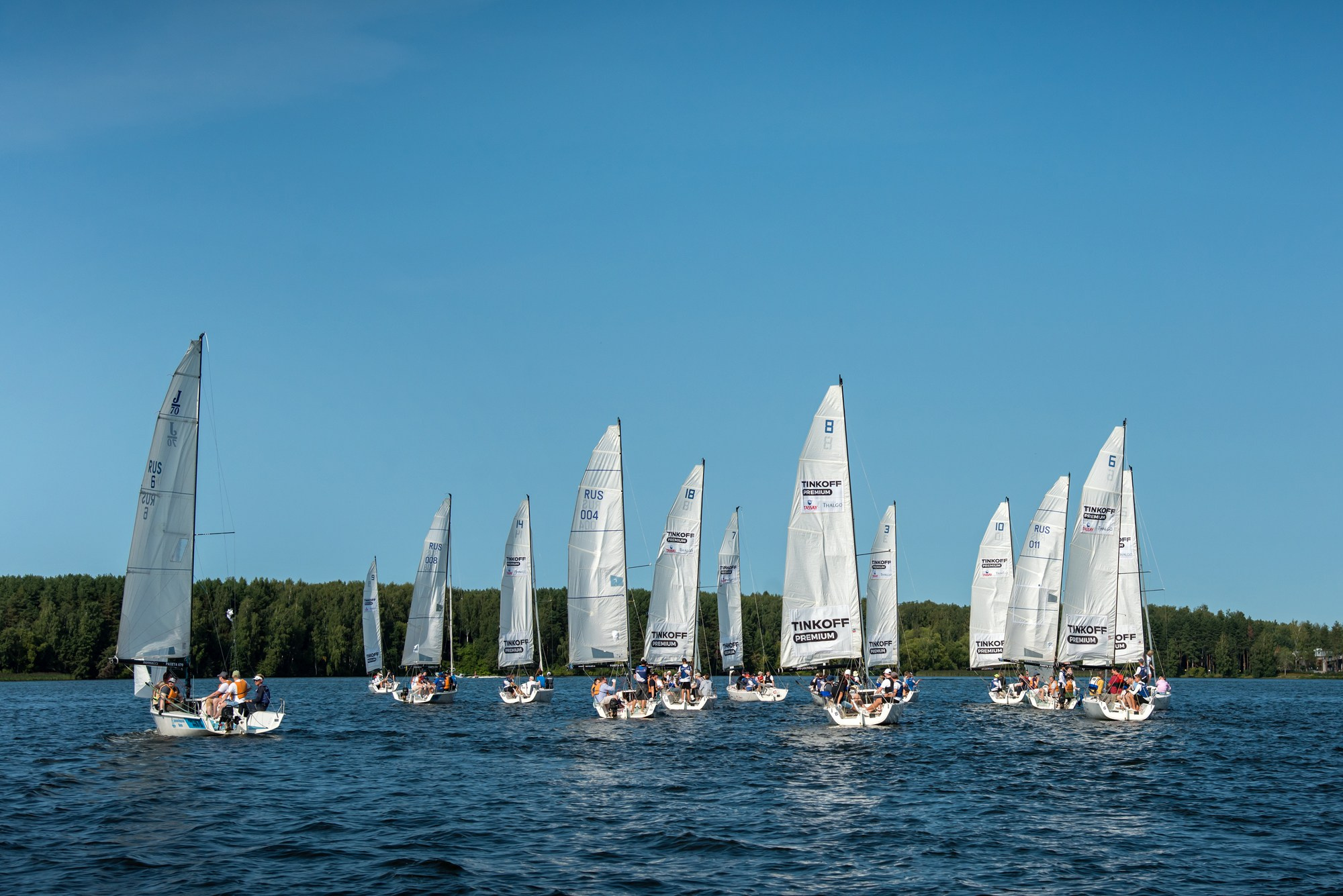 Парусная регата. Anzhina1.wfolio.pro