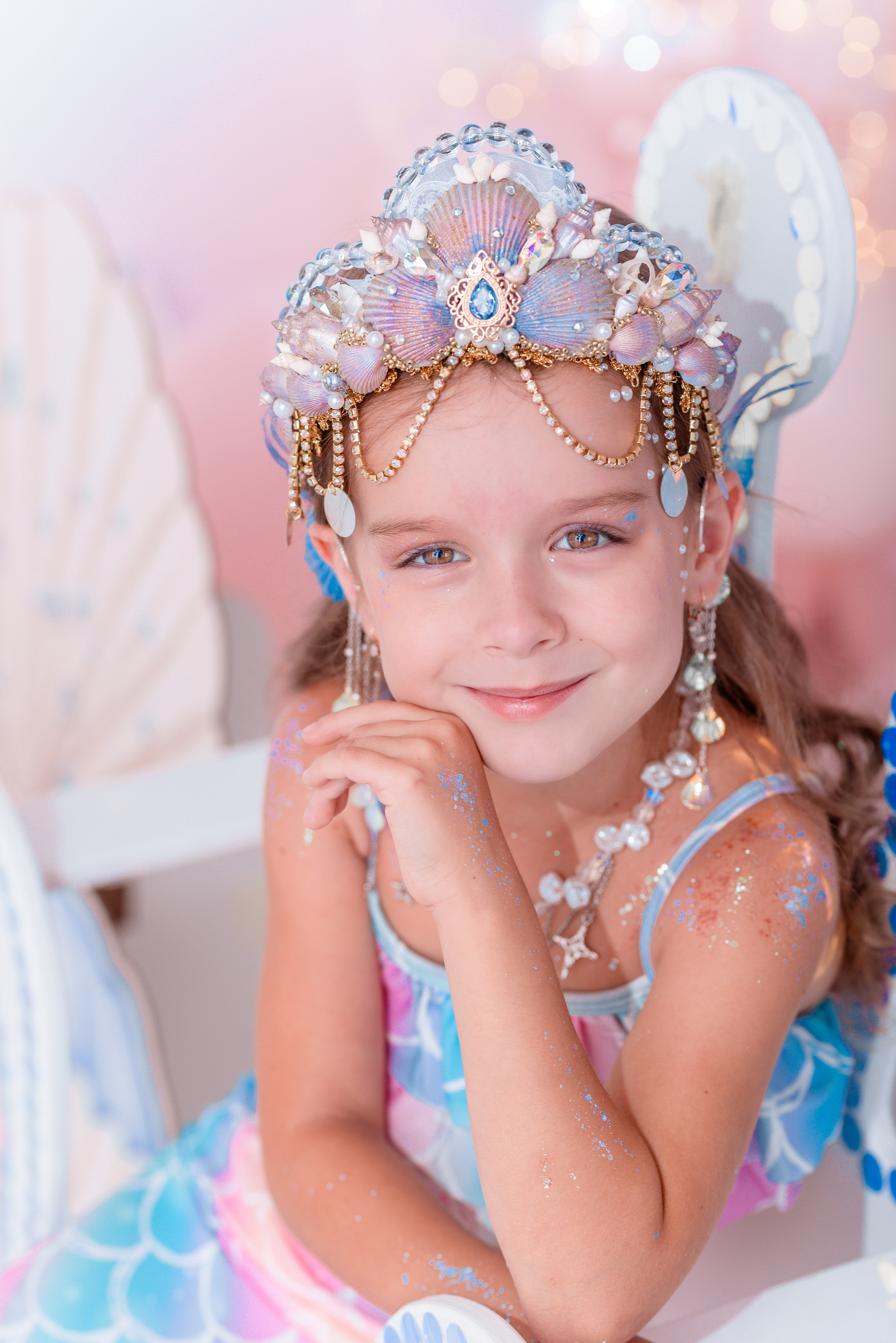 Детский фотопроект «Русалочка» в Сочи. Детский студийный фотограф Сочи