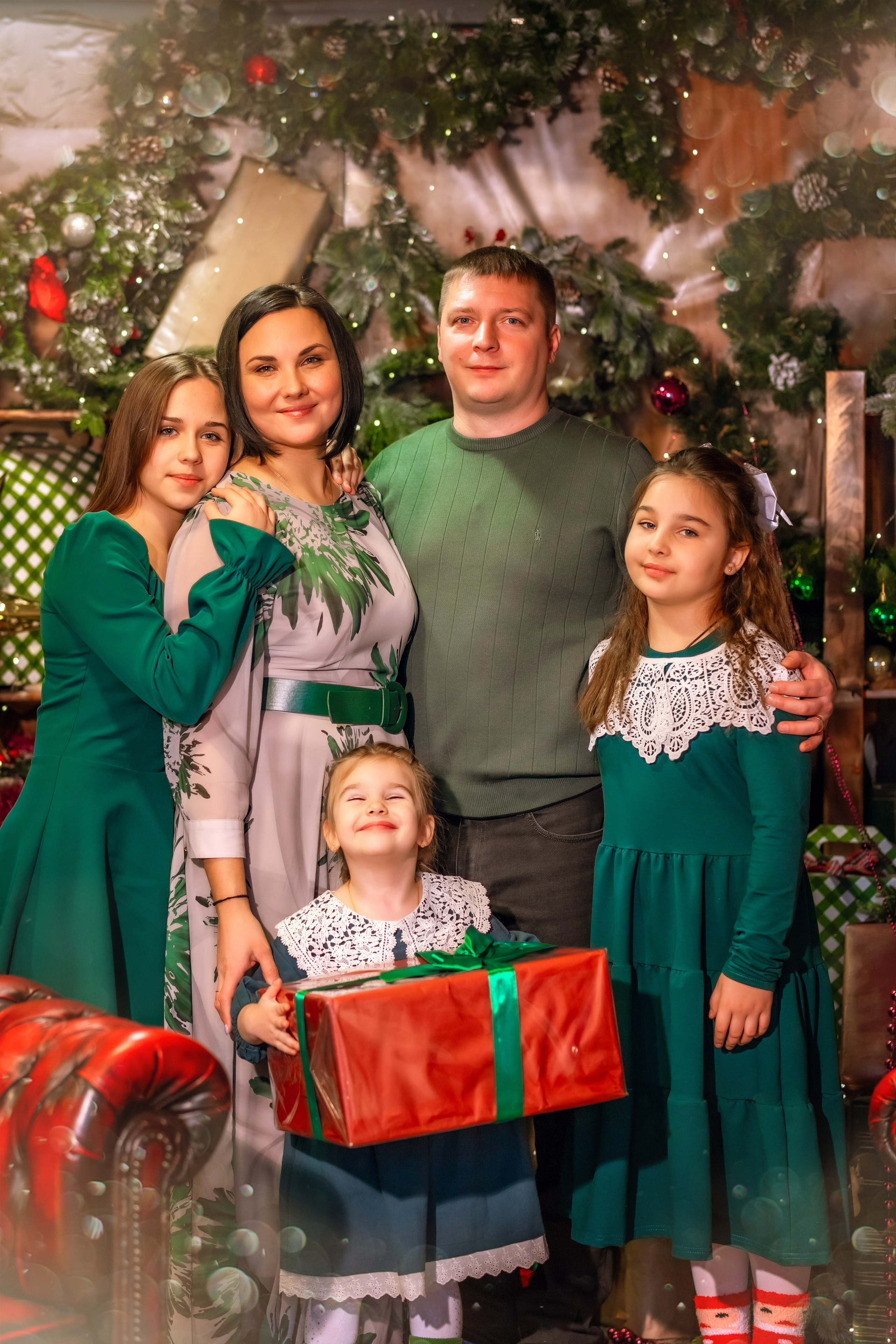 НОВЫЙ ГОД и Рождество в СТУДИЯХ. Фотограф Алина Лебедь