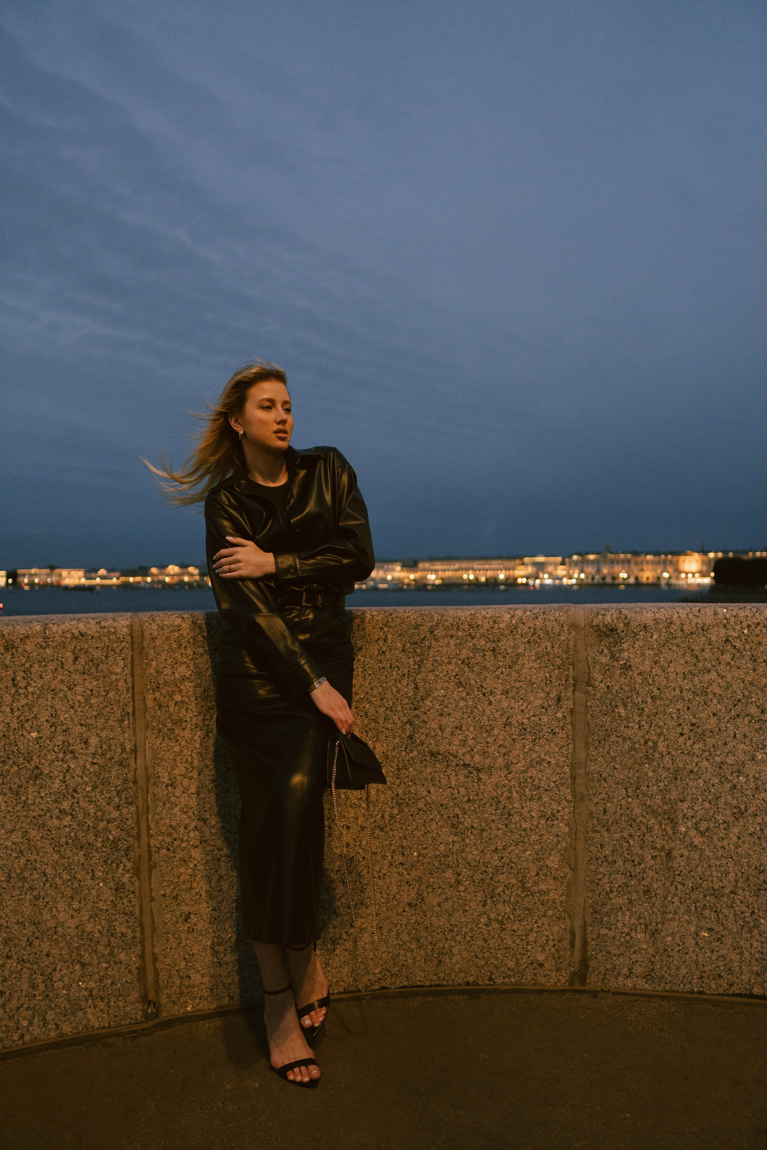 Даша и ночной Петербург. Фотограф в Санкт-Петербурге Головина Анастасия