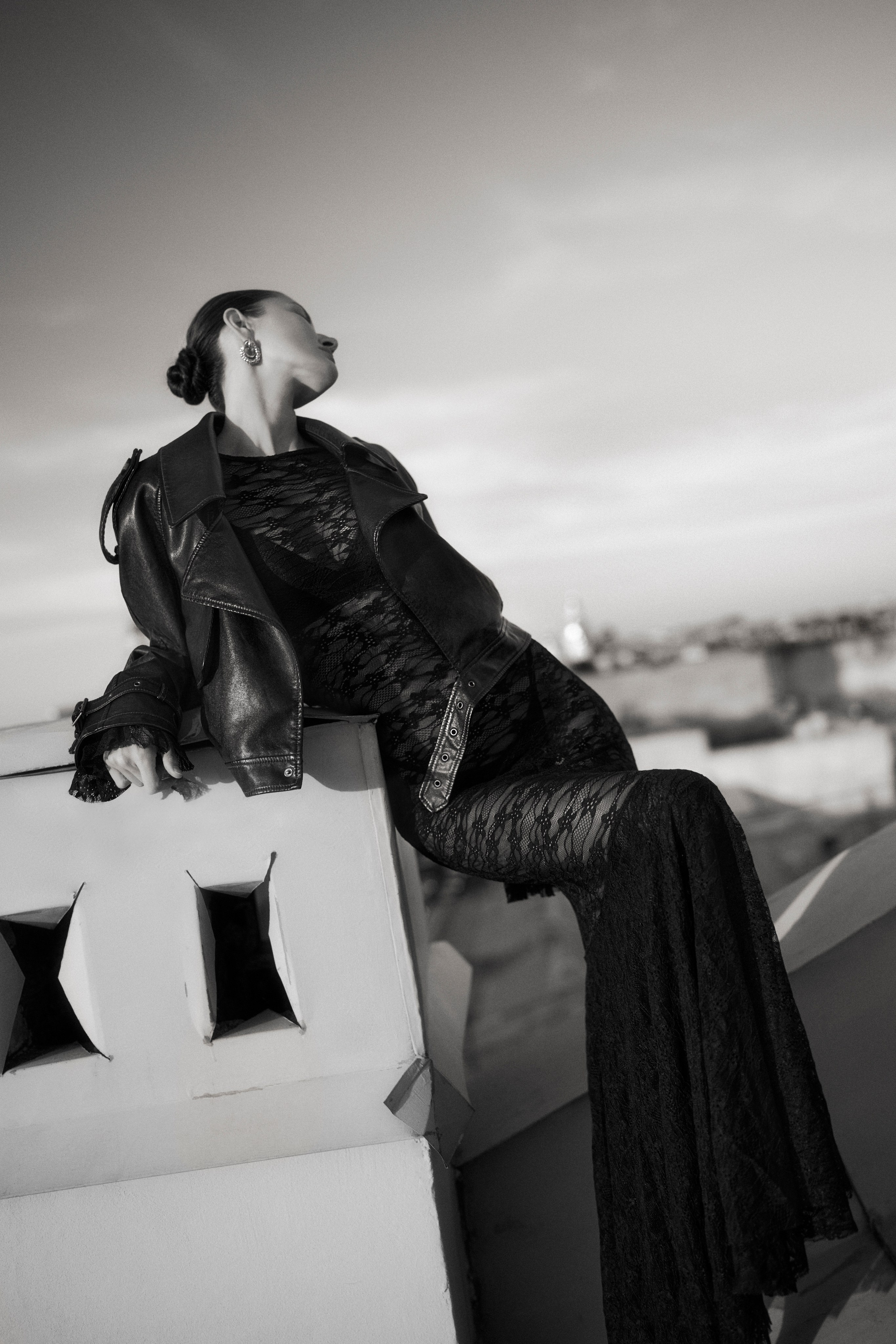 Фотосессия на крыше для Юли. Фотограф в Санкт-Петербурге Юлия Магдич