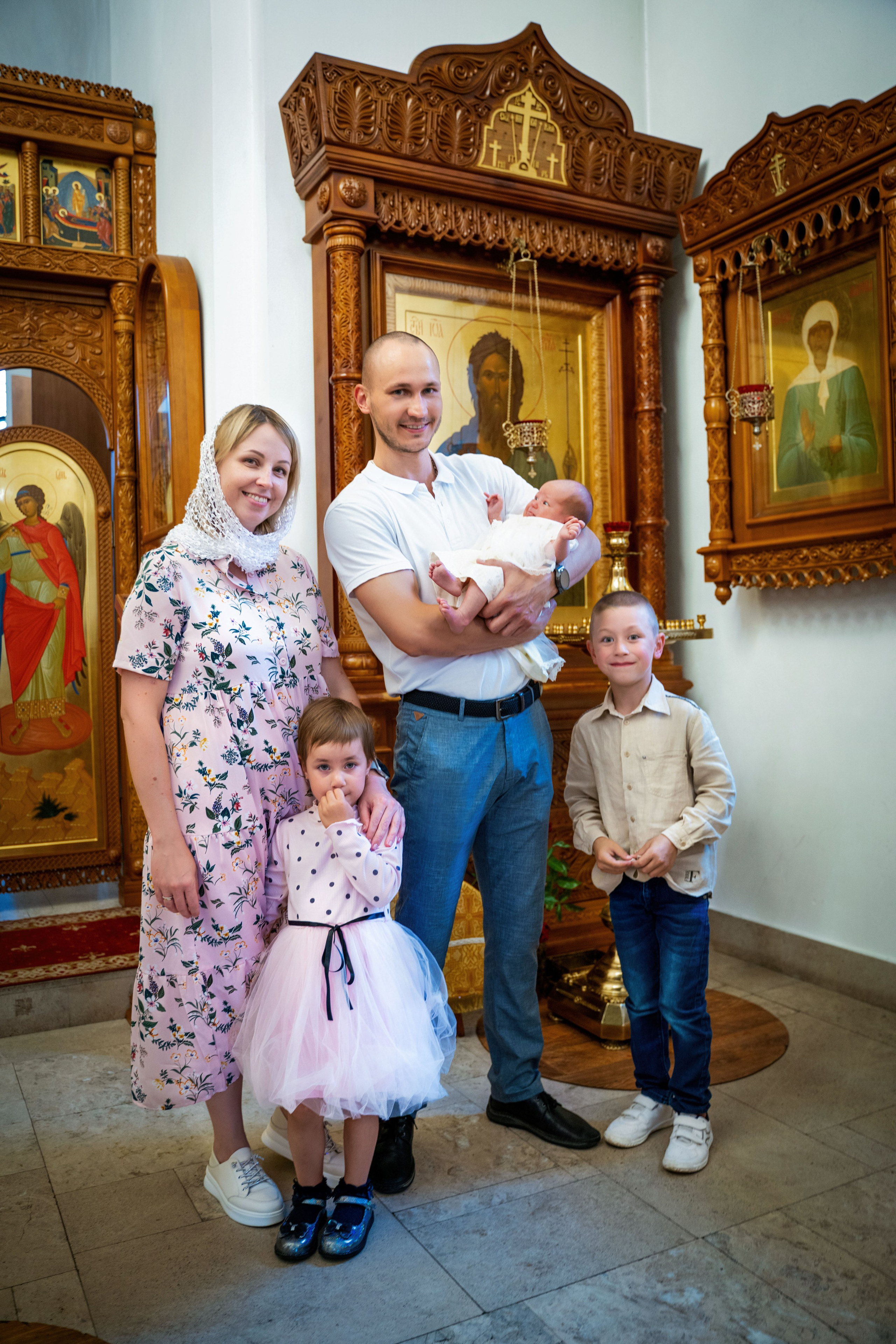 Крещение Александры. Фотограф Мария Орлова