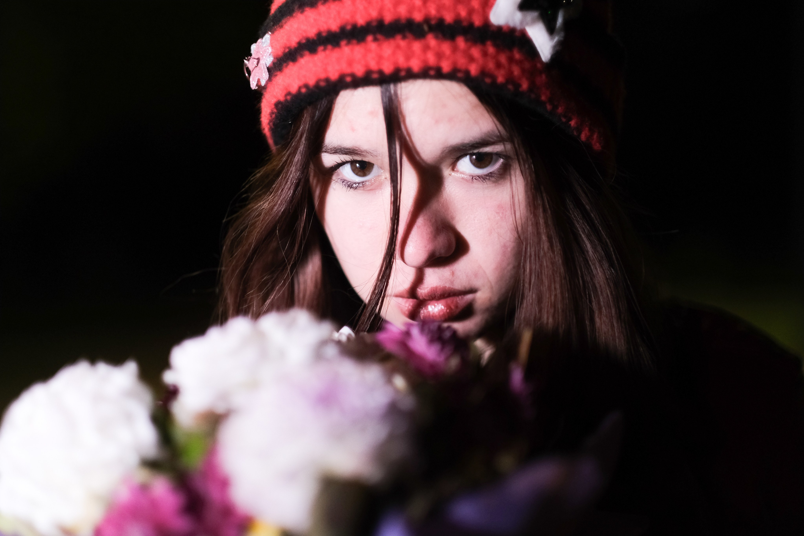 Александра в красном. Креативный фотограф в Москве Арапова Виталия