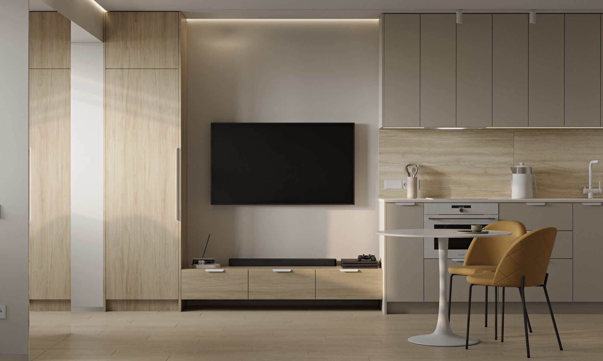 «Песочное печенье». Студия интерьерной визуализации «ЛИНИИ»