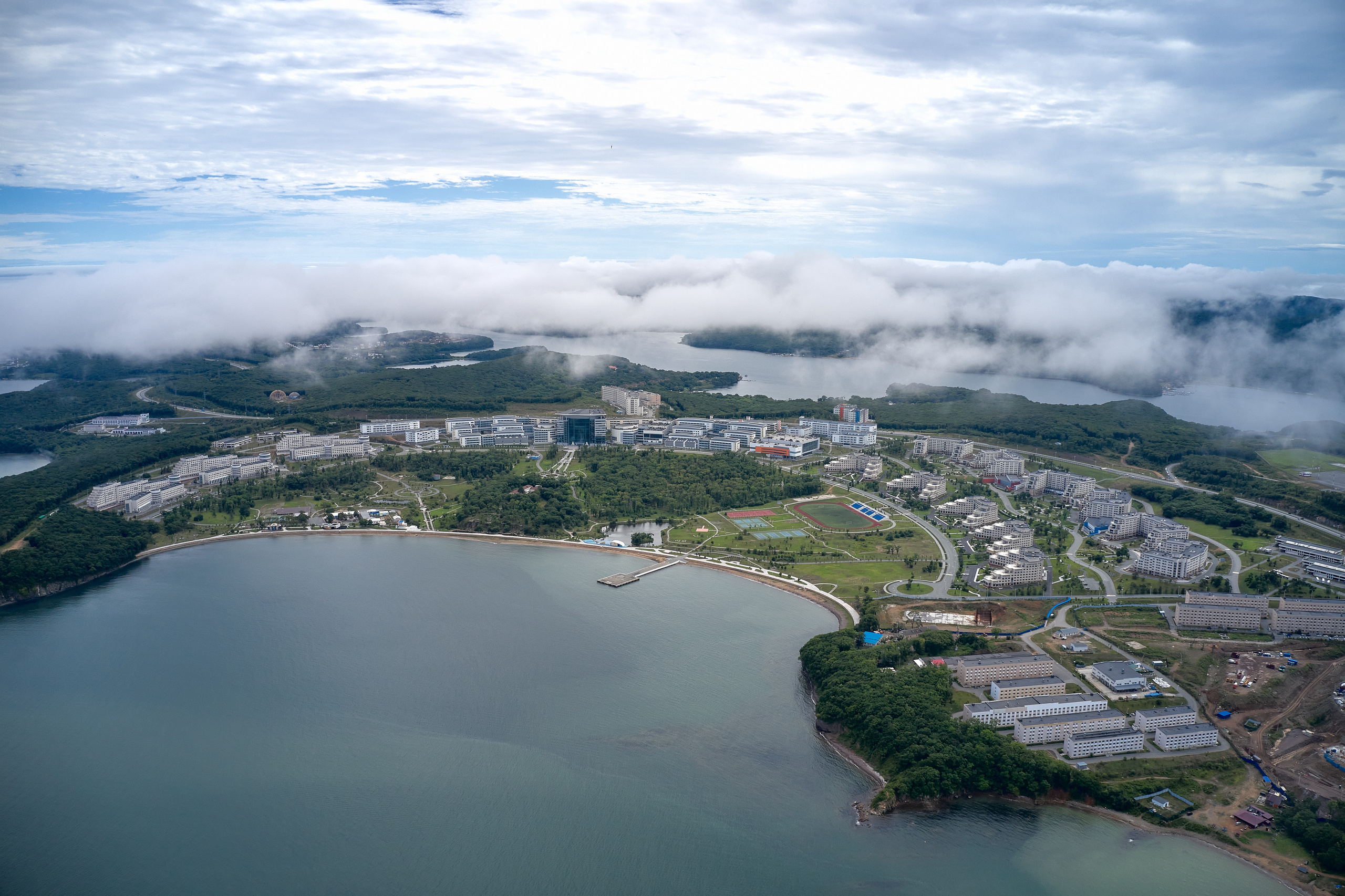 Аэросъёмка на дроны DJI и FPV во Владивостоке