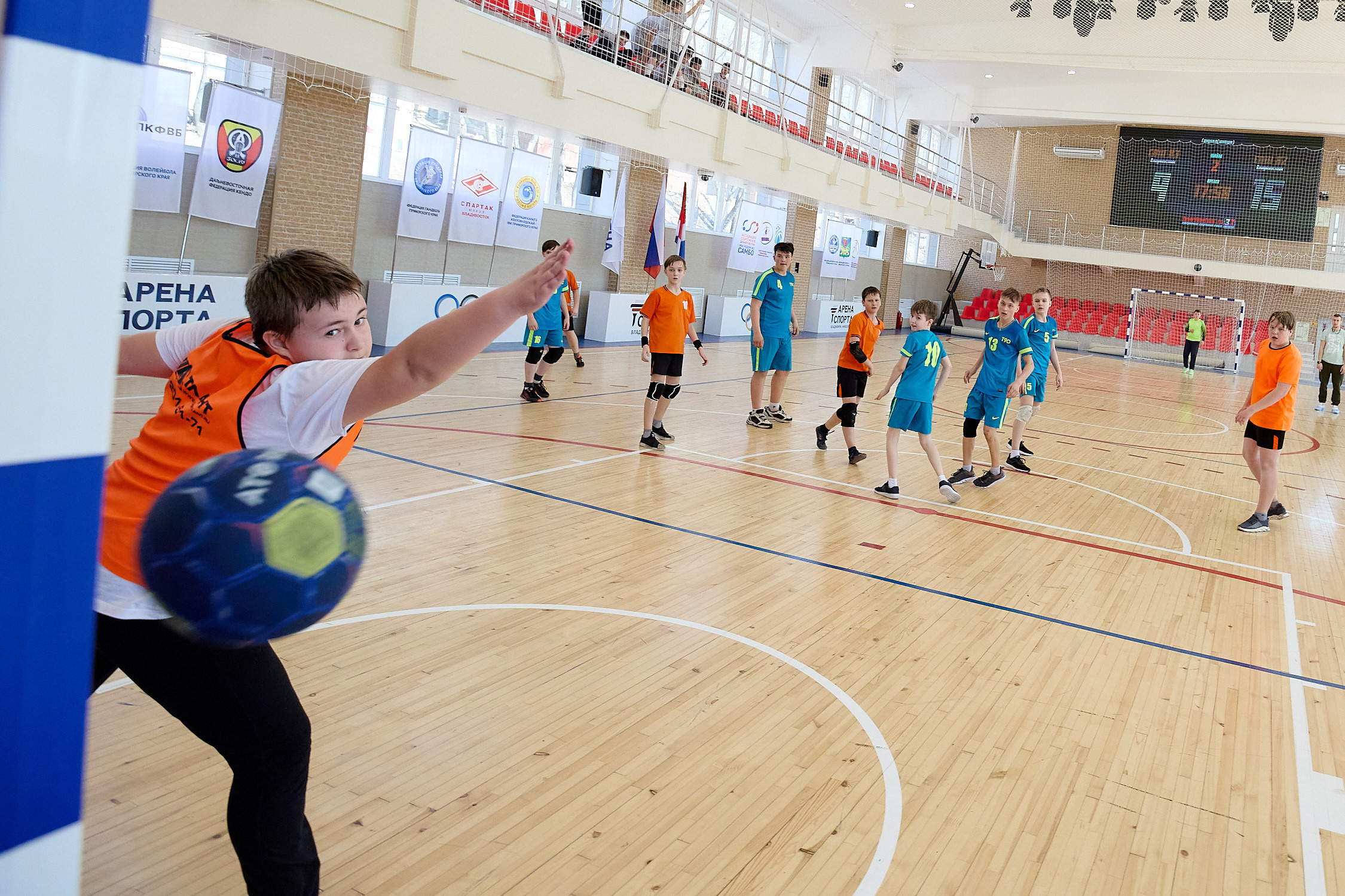 Спортивный Фотограф спорт мероприятие Владивосток гандбол соревнования