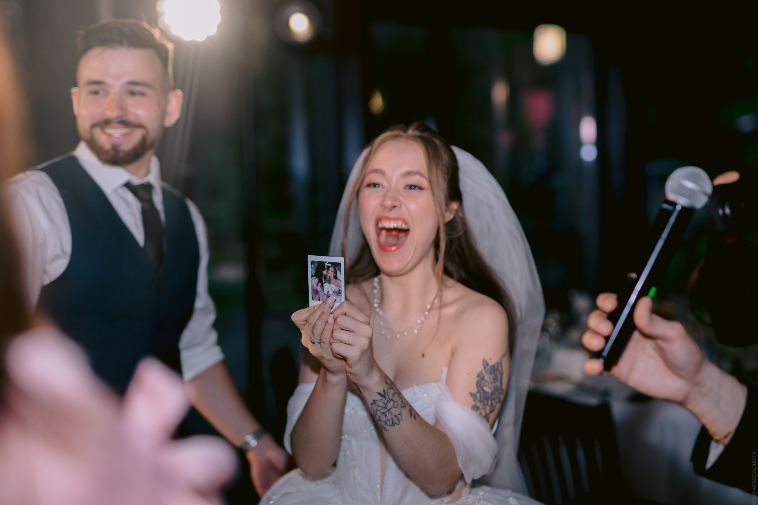 эмоции невесты