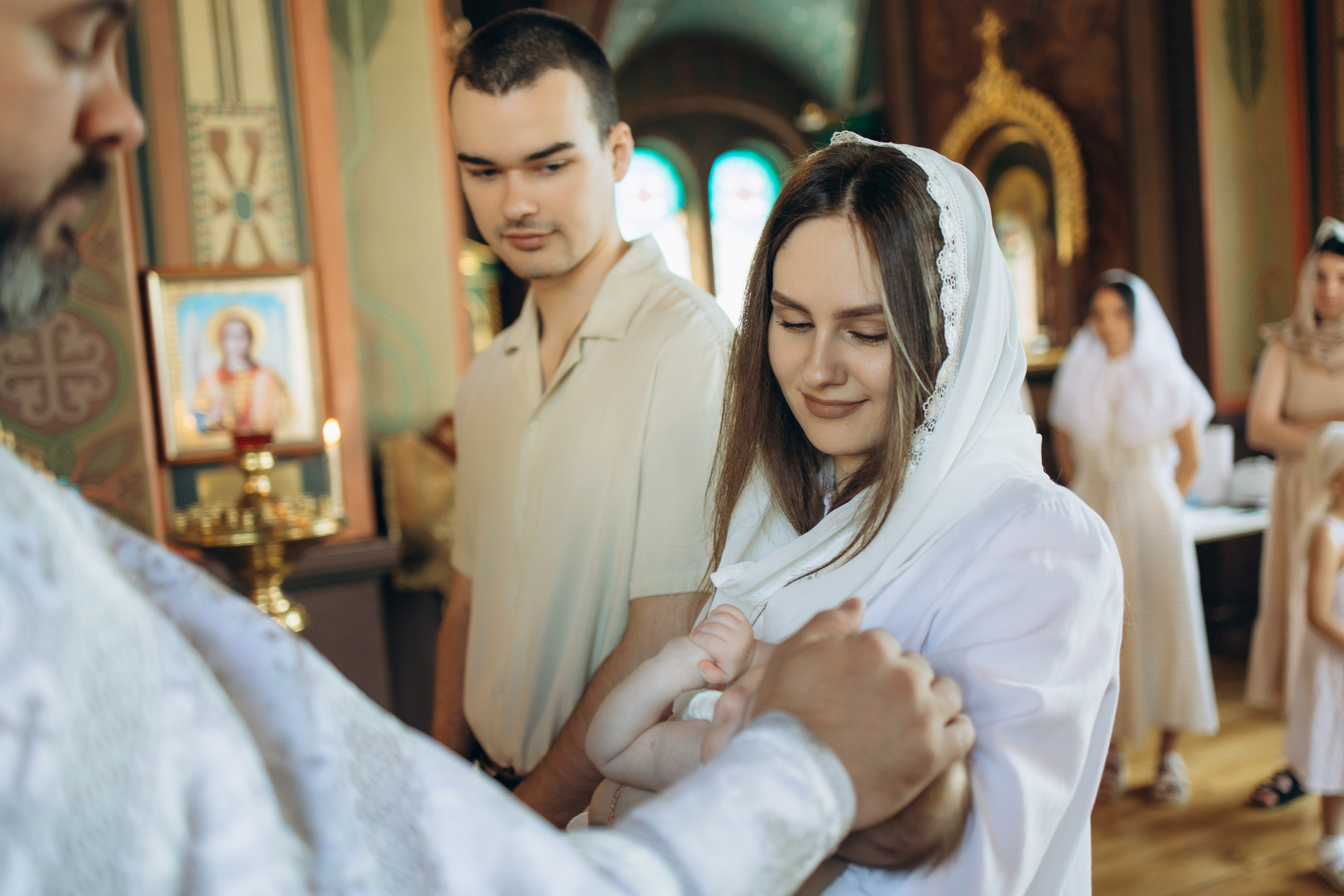 Крещение. Самый теплый фотограф в Краснодаре Рябоконь Ксения