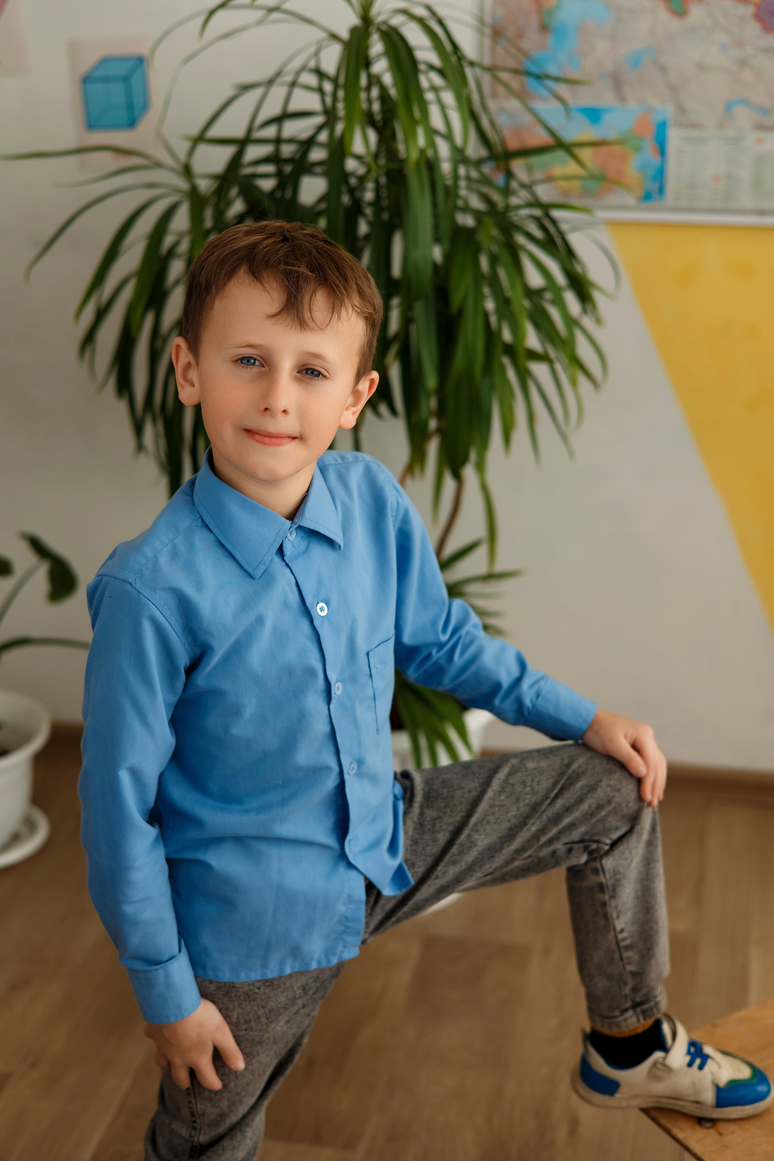 4 класс с. Барабаш. Фотограф Любовь Корниенко, Примоский край