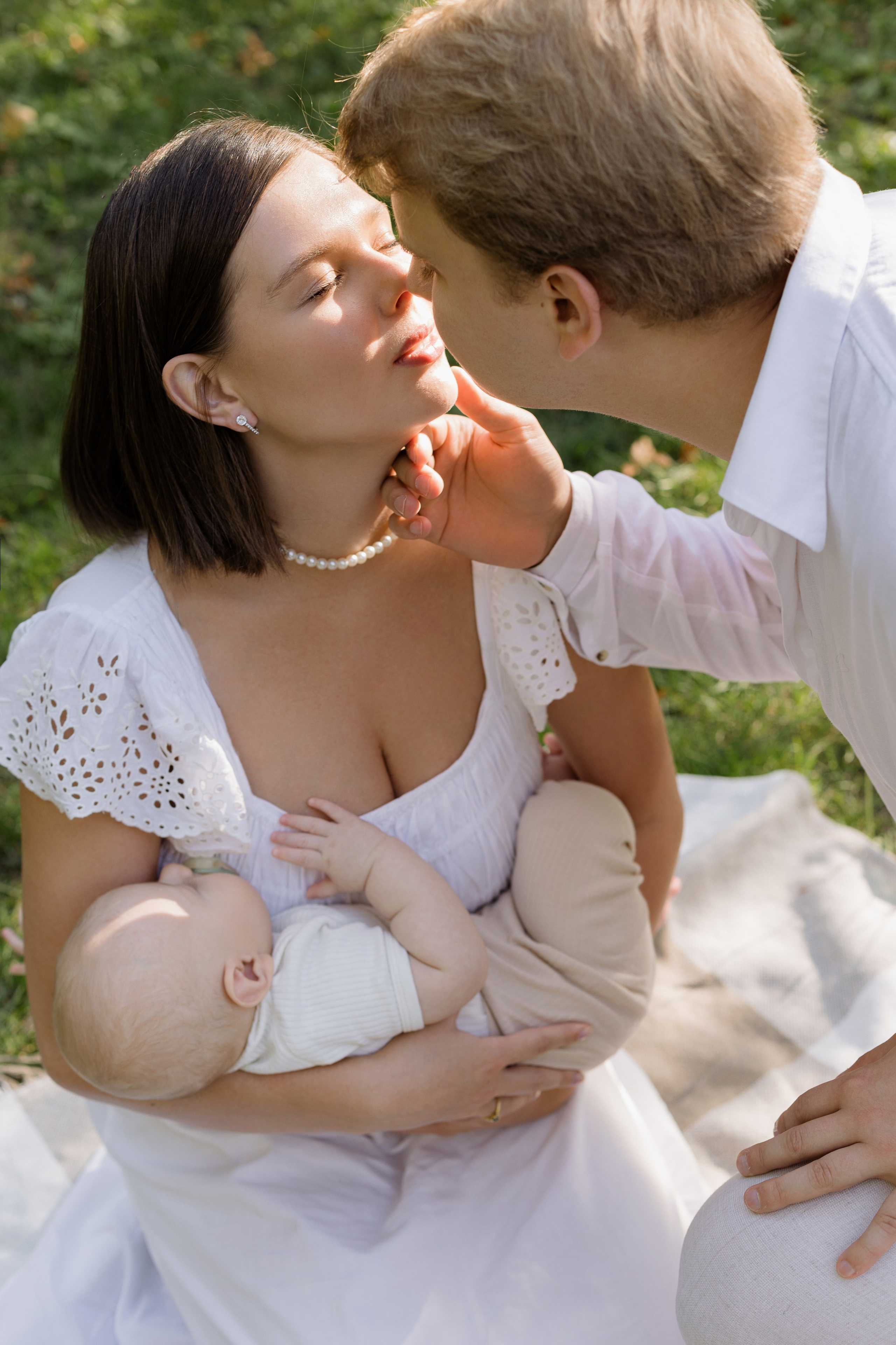 Семейная фотосессия с младенцем. Свадебный и семейный фотограф в Самаре Катя Боб