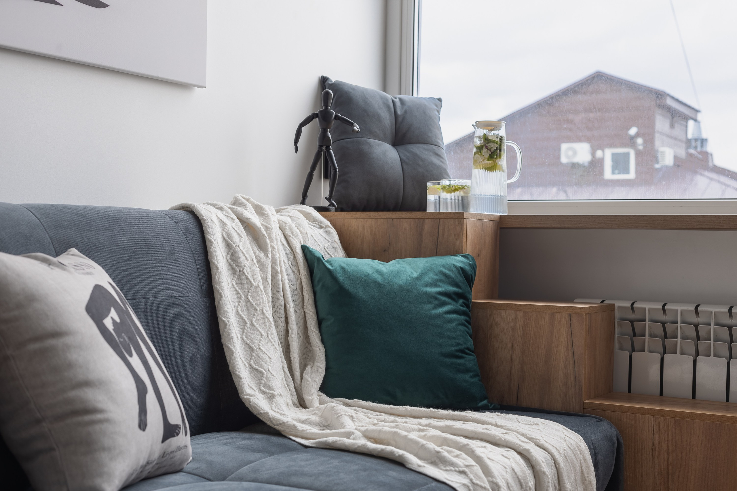 Апартаменты с антресолью. Интерьерный фотограф в Москве Роман Потапов