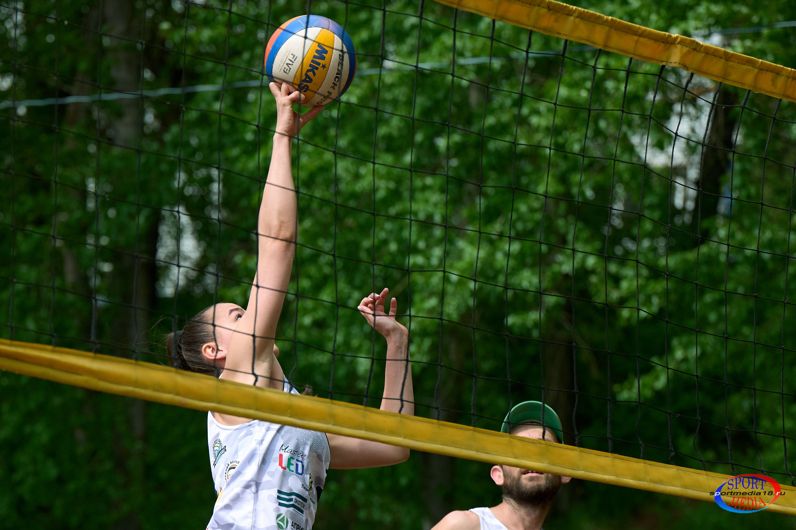 Пляжный волейбол. ПРИВОЛЖСКАЯ ЛИГА MIXT Ижевск 18.05.2025. Спортивный репортажный фотограф в Ижевске Сергей Мерзляков