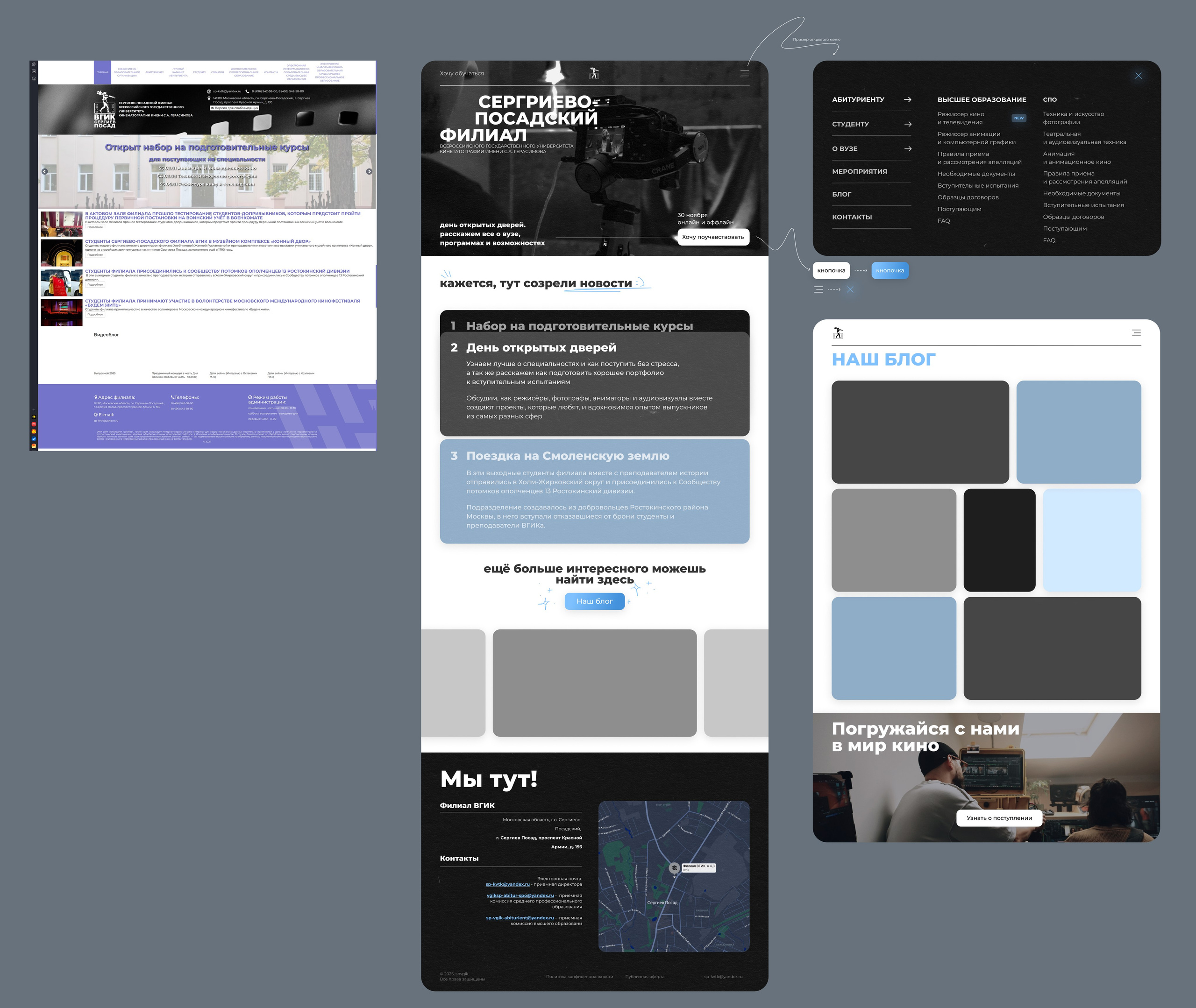 Веб и UX/UI. Фотограф Алёна Корнеева
