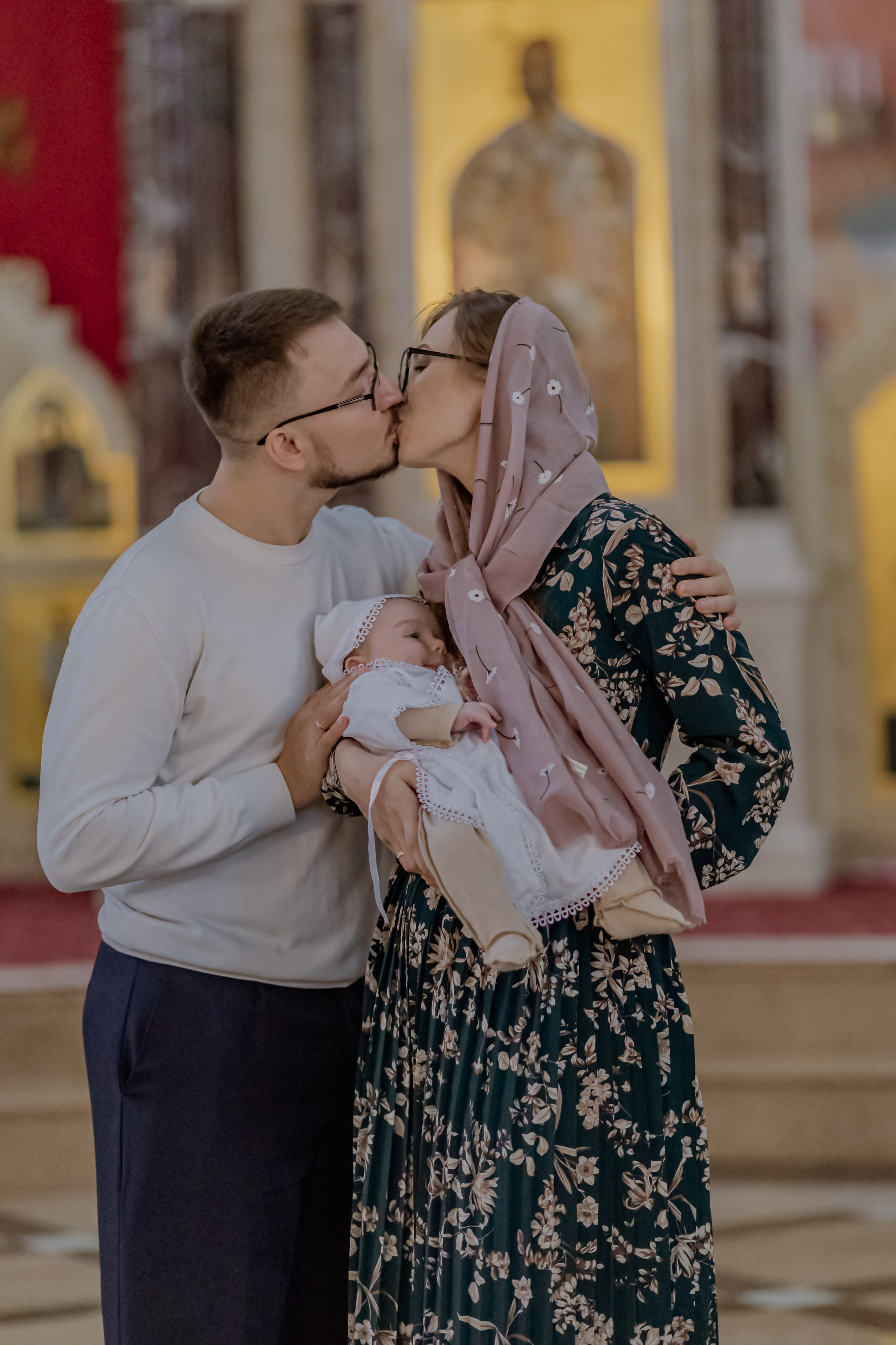 Крещение Семёна «Храм Георгия Победоносца». Детский и семейный фотограф Евгения Вахнеева Москва Зеленоград