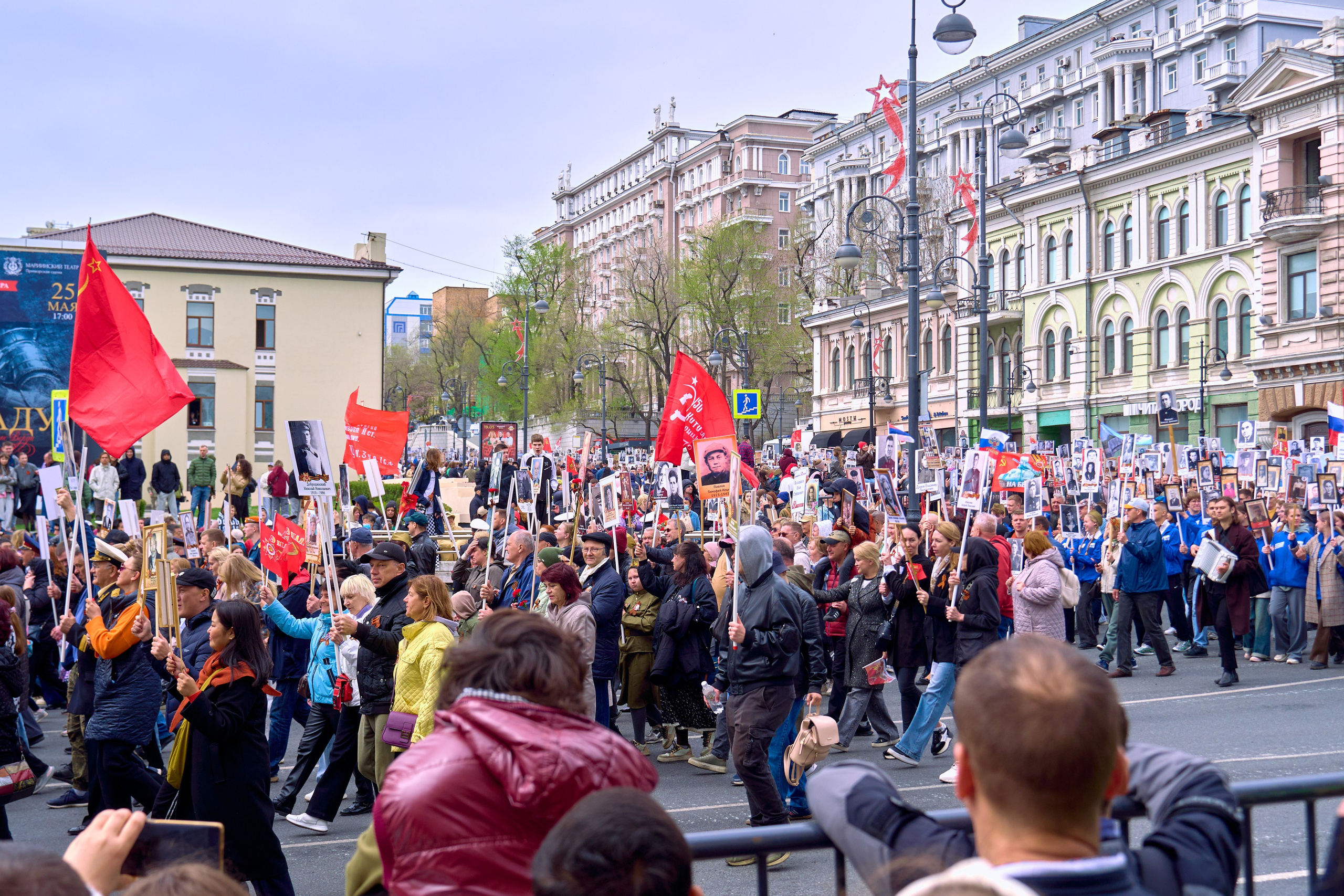 День Победы!. Фотограф во Владивостоке