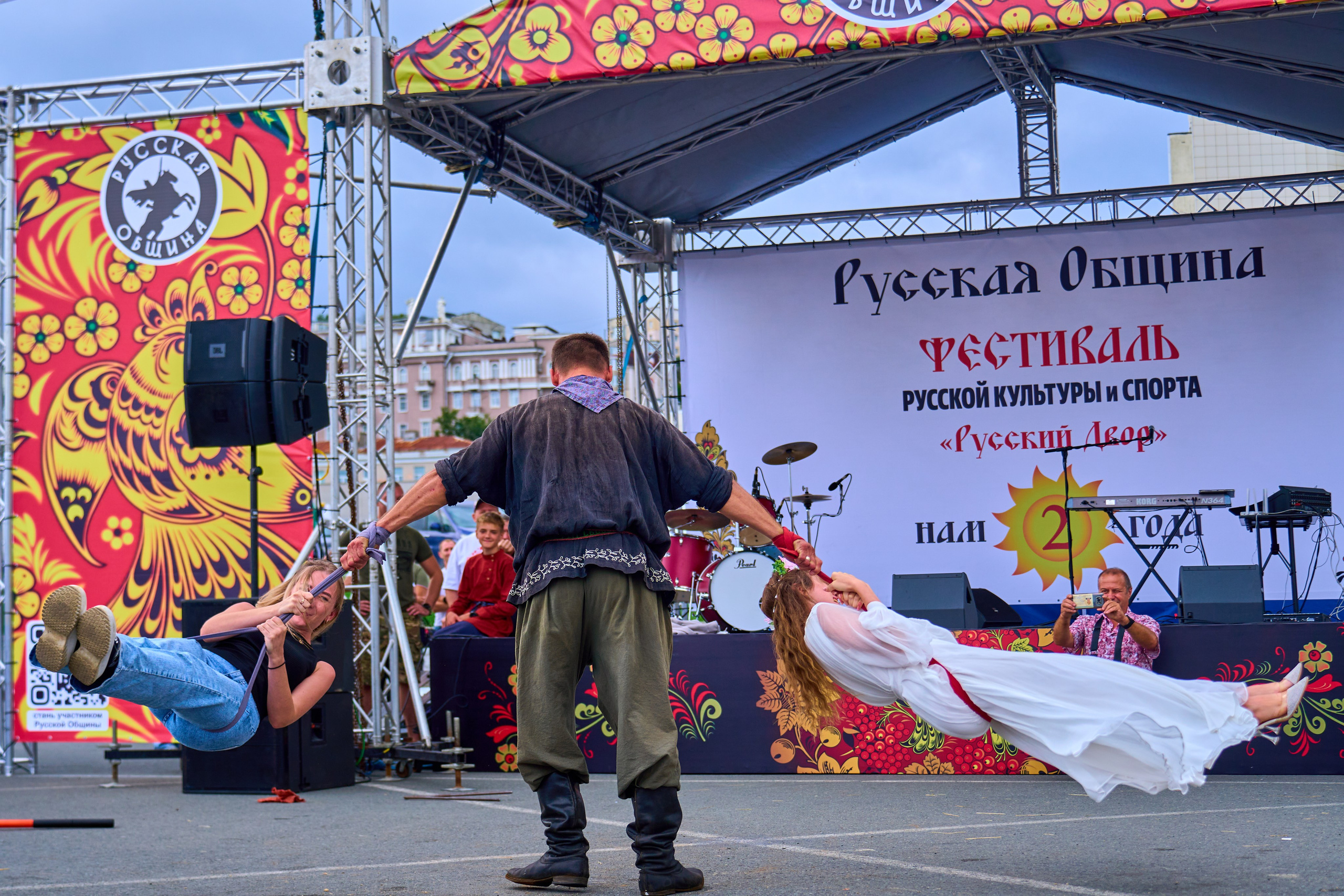 Фестиваль «Русский Двор». Фотограф во Владивостоке