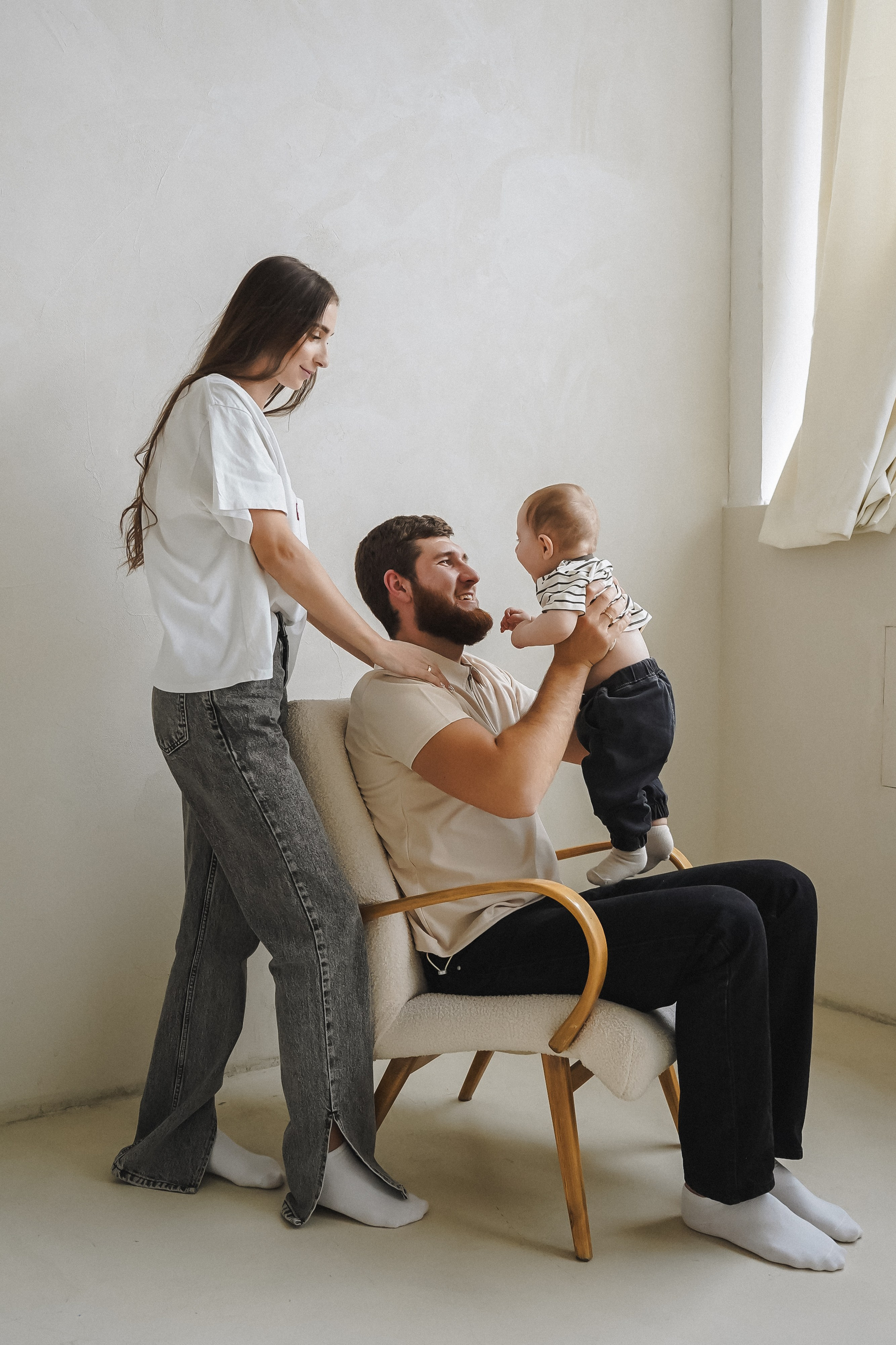 Ира, Вадим и Лёва. Свадебный фотограф в Москве Яна Деньгина