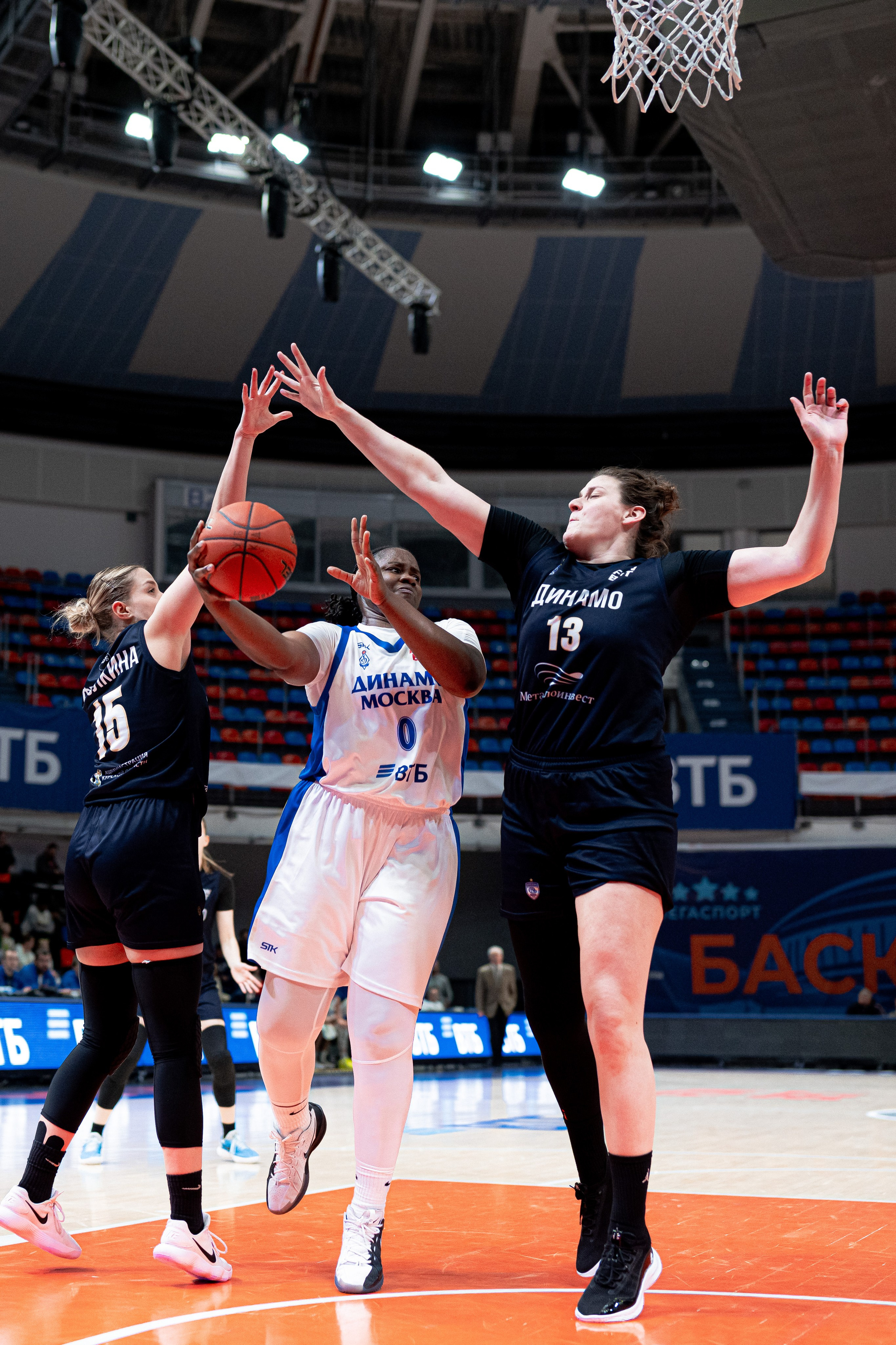 Women’s basketball / Dynamo Moscow — Dynamo Kyrsk. Фотограф Кирилл Сафонов