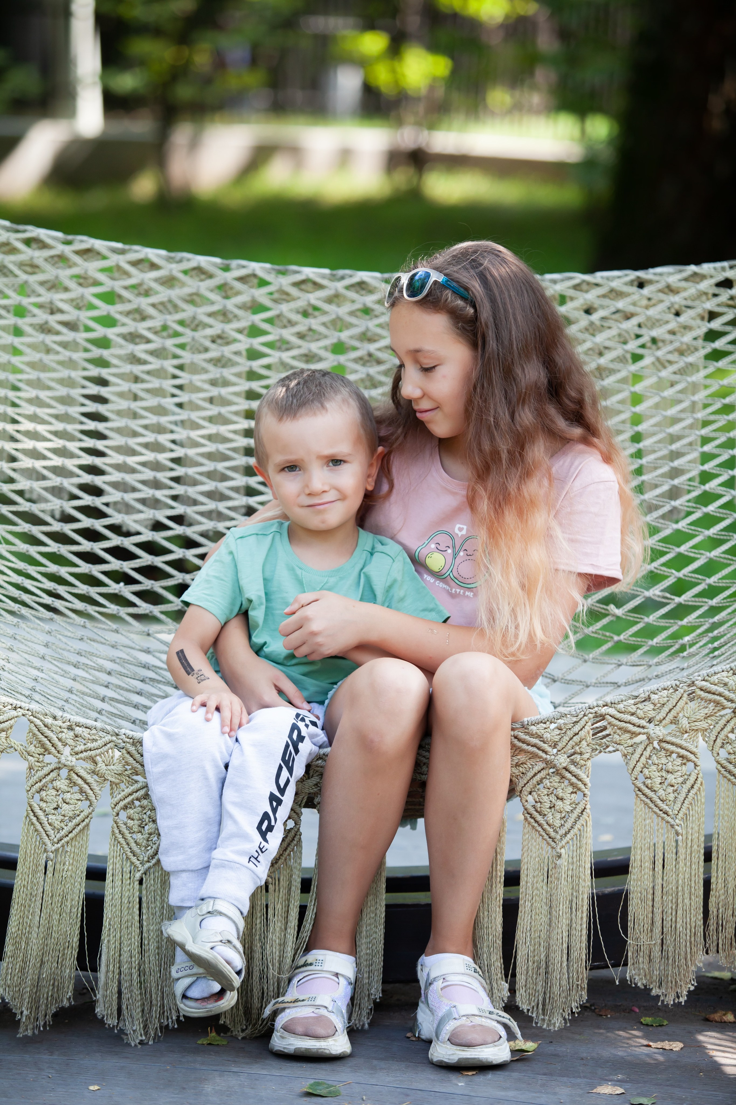 Семейная фотосессия в парке. Фотографы в Москве Светлана Устинова и Сергей Грачев