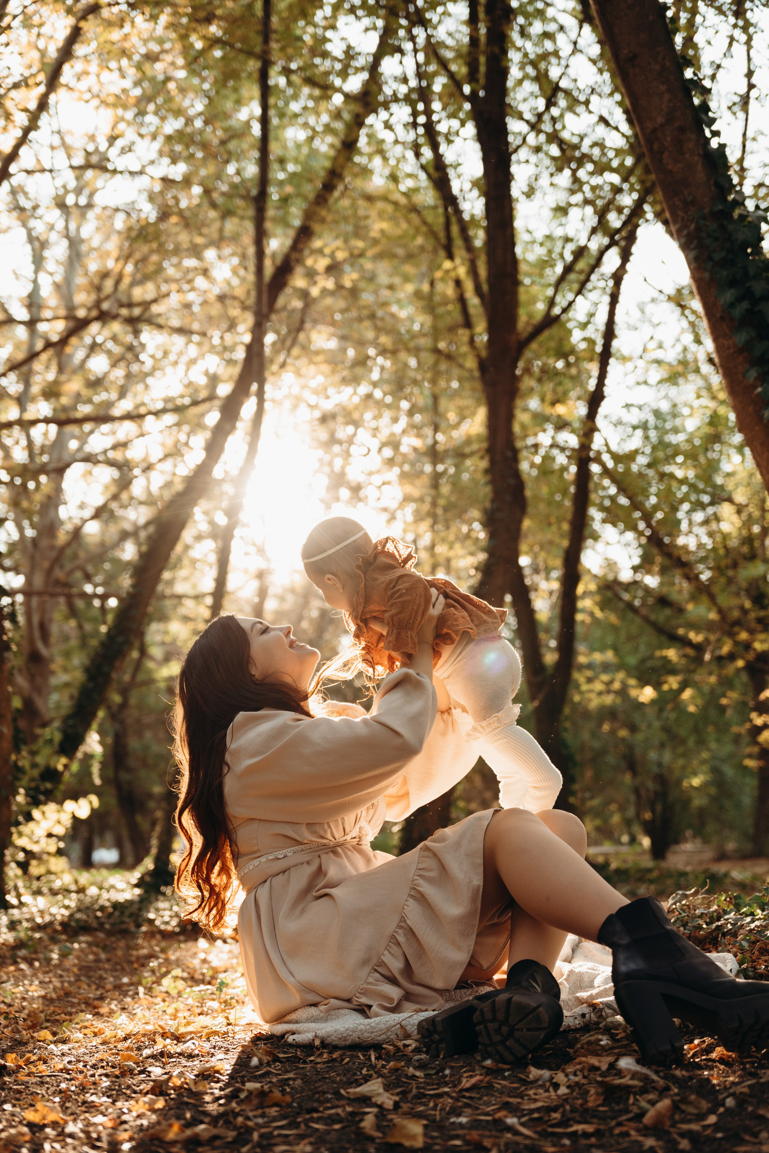 Прогулка в парке | Семейная съемка. Портретный свадебный фотограф Крым | Евгения Щитенко