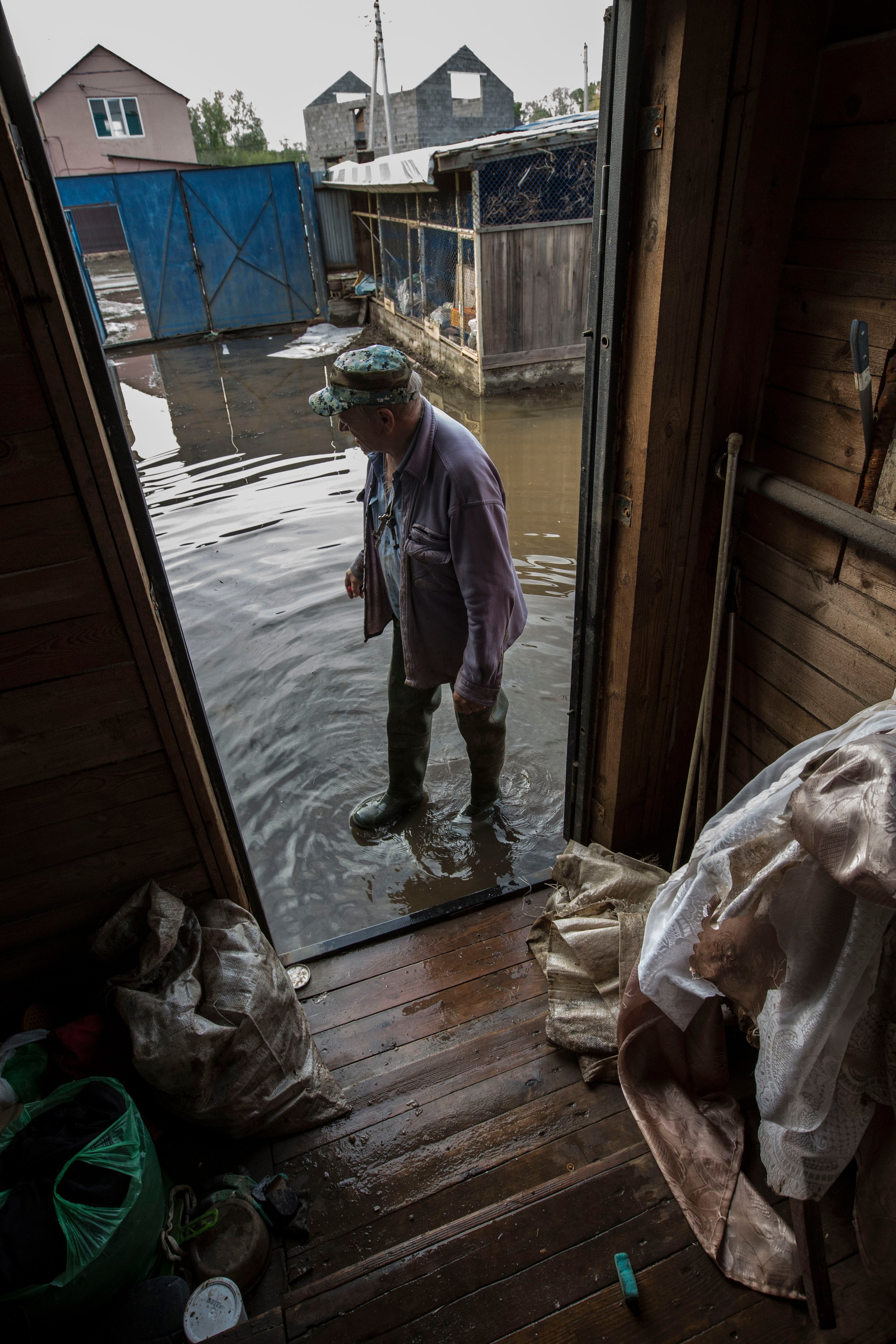 Наводнение в Оренбургской области. Фотограф Анна Барне