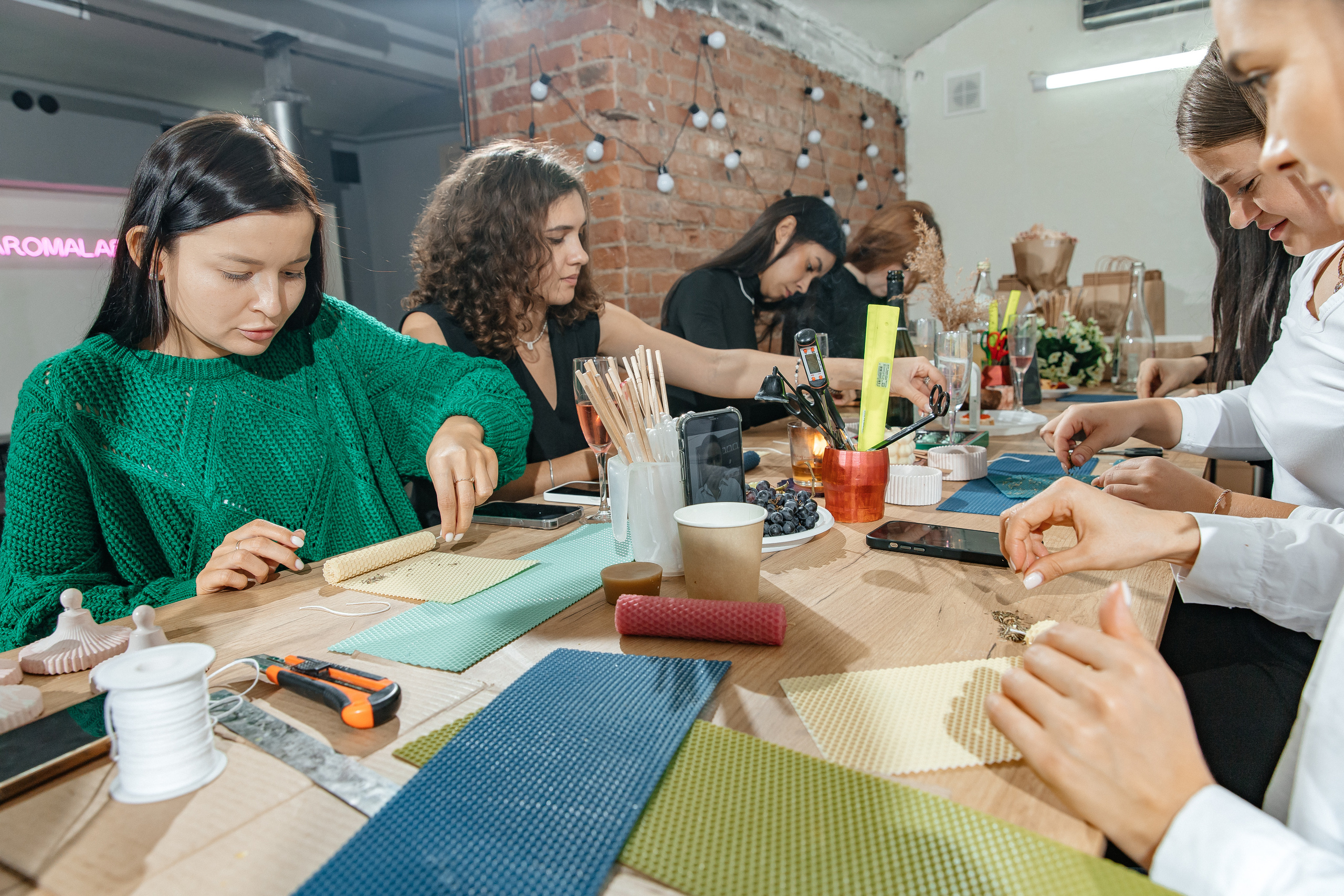 Официальное открытие студии AROMALAGE по новому адресу