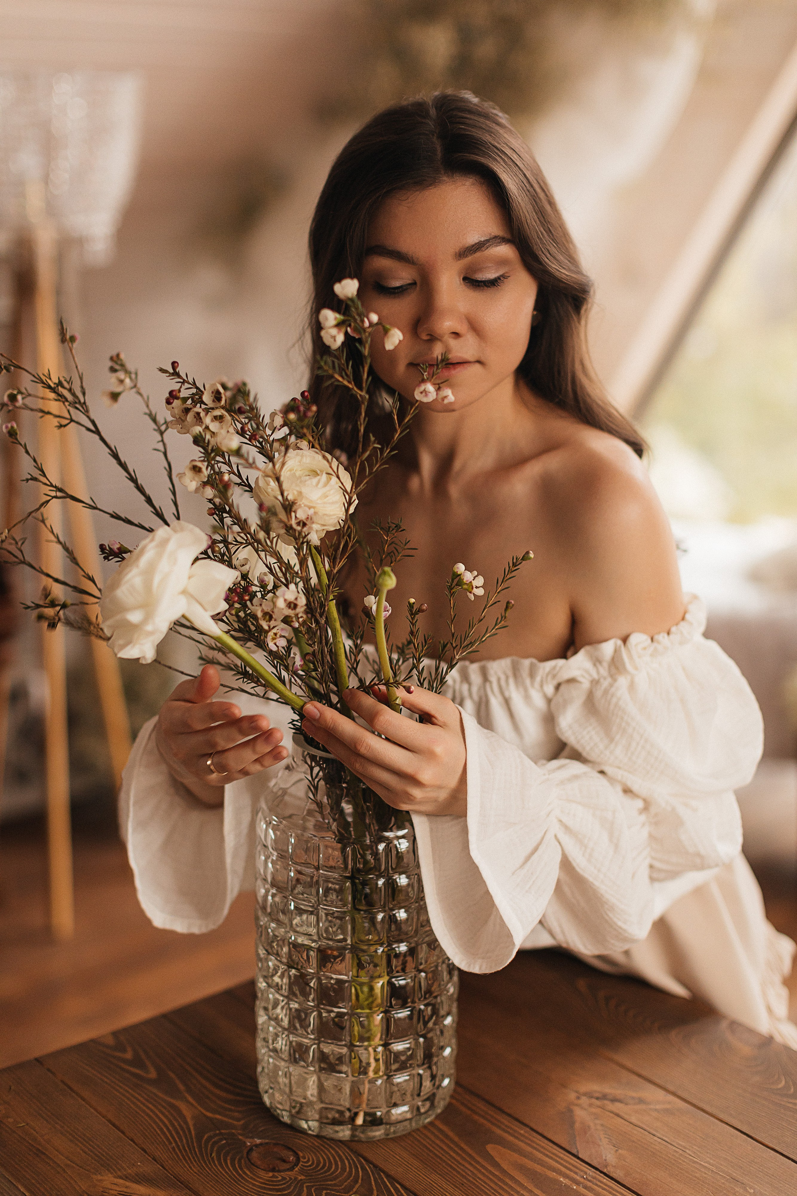 Нежность, мама и малыш. Фотограф Москва