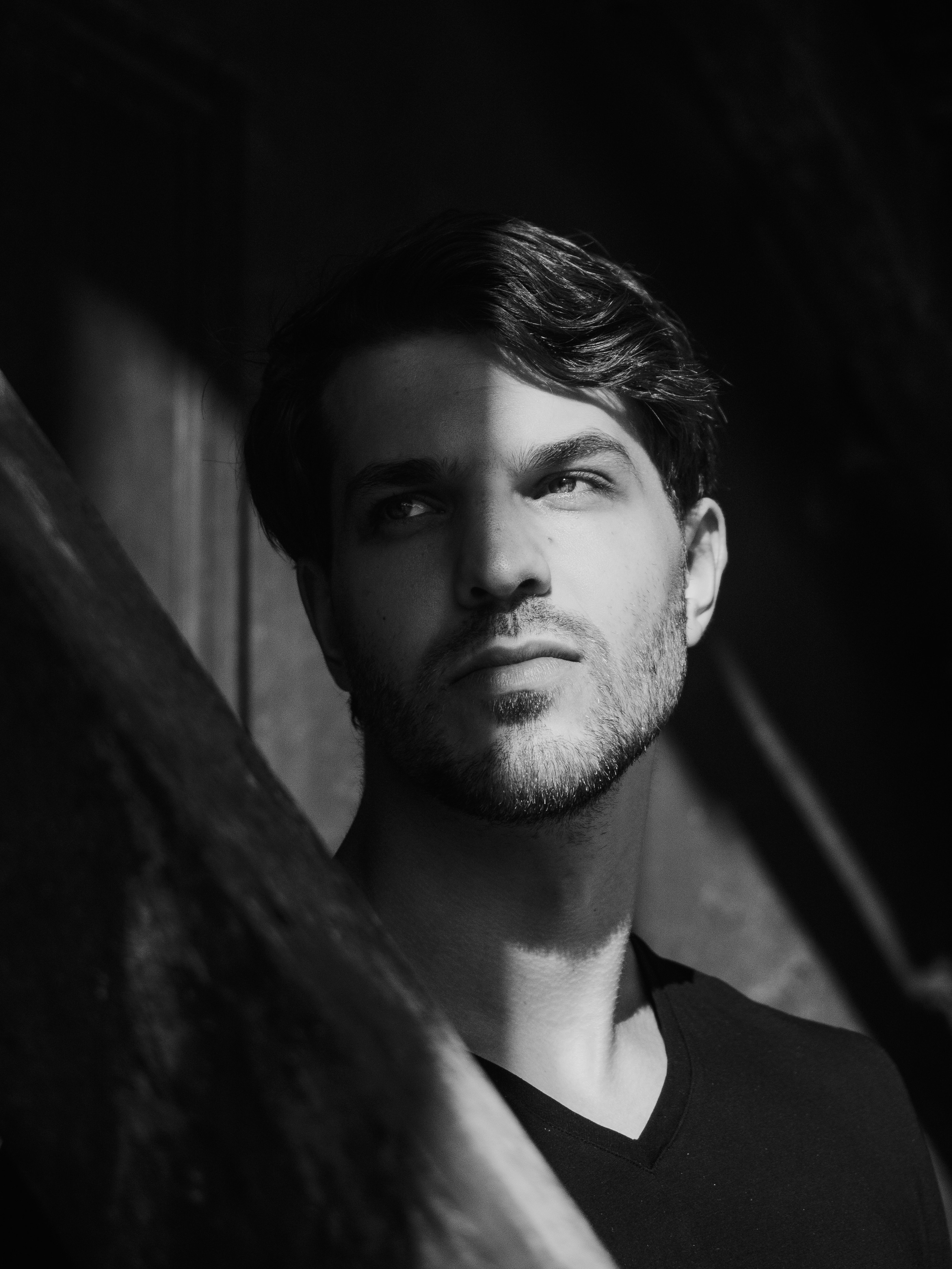 Фотопрогулка в ч/б. Маруся Машкова • Фотограф в Москве