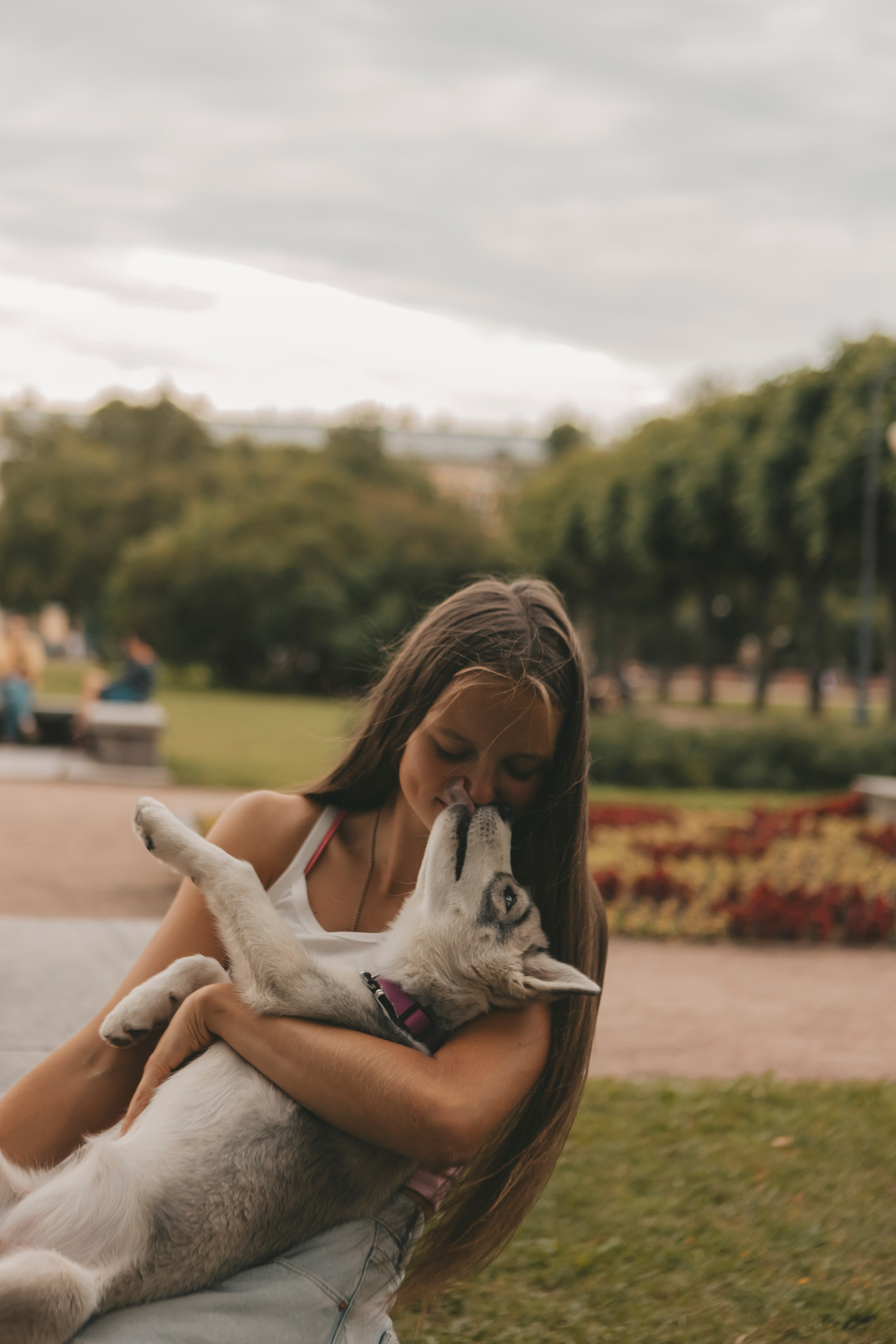 Милана и Белка. Фотограф-анималист в Санкт-Петербурге Алина Яхонт