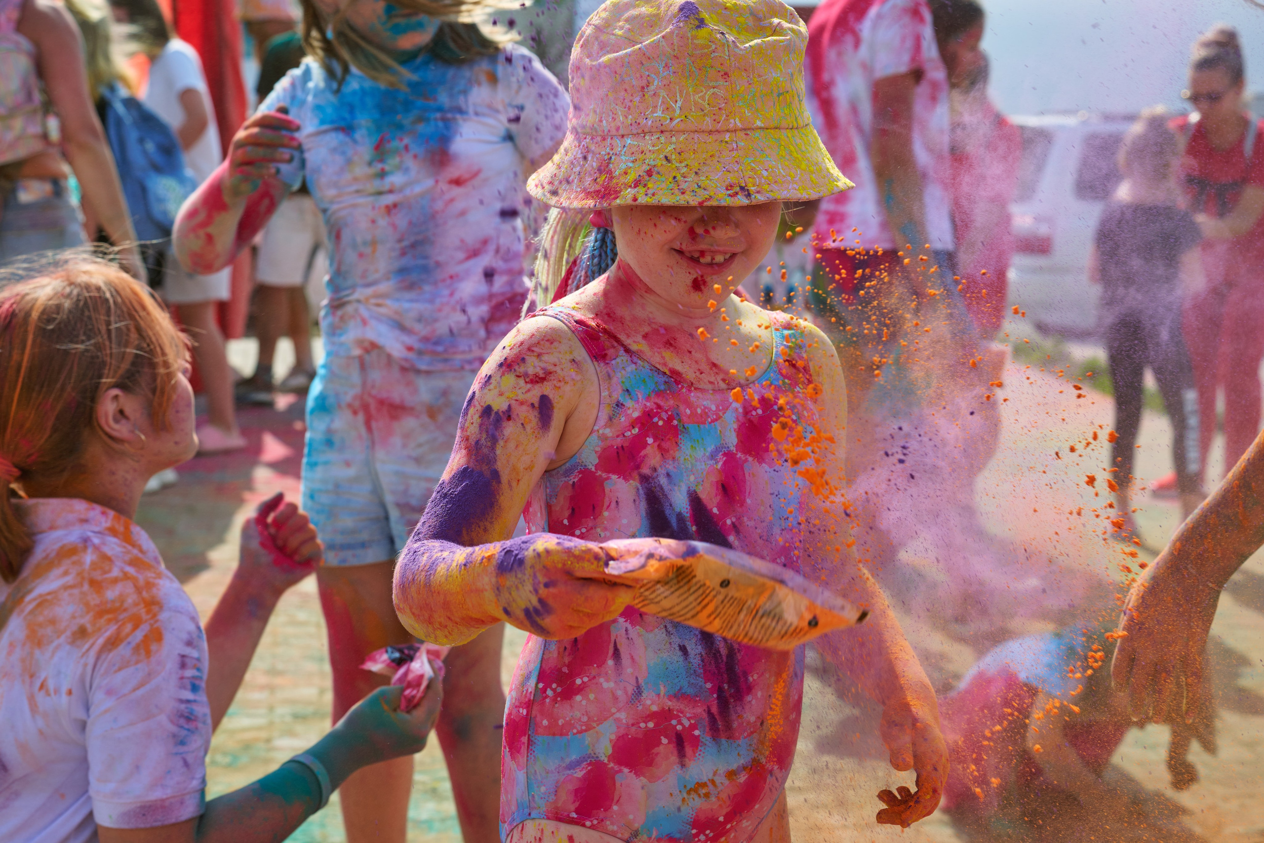 Фестиваль красок Холи. Профессиональный репортажный фотограф Инесса Иминова