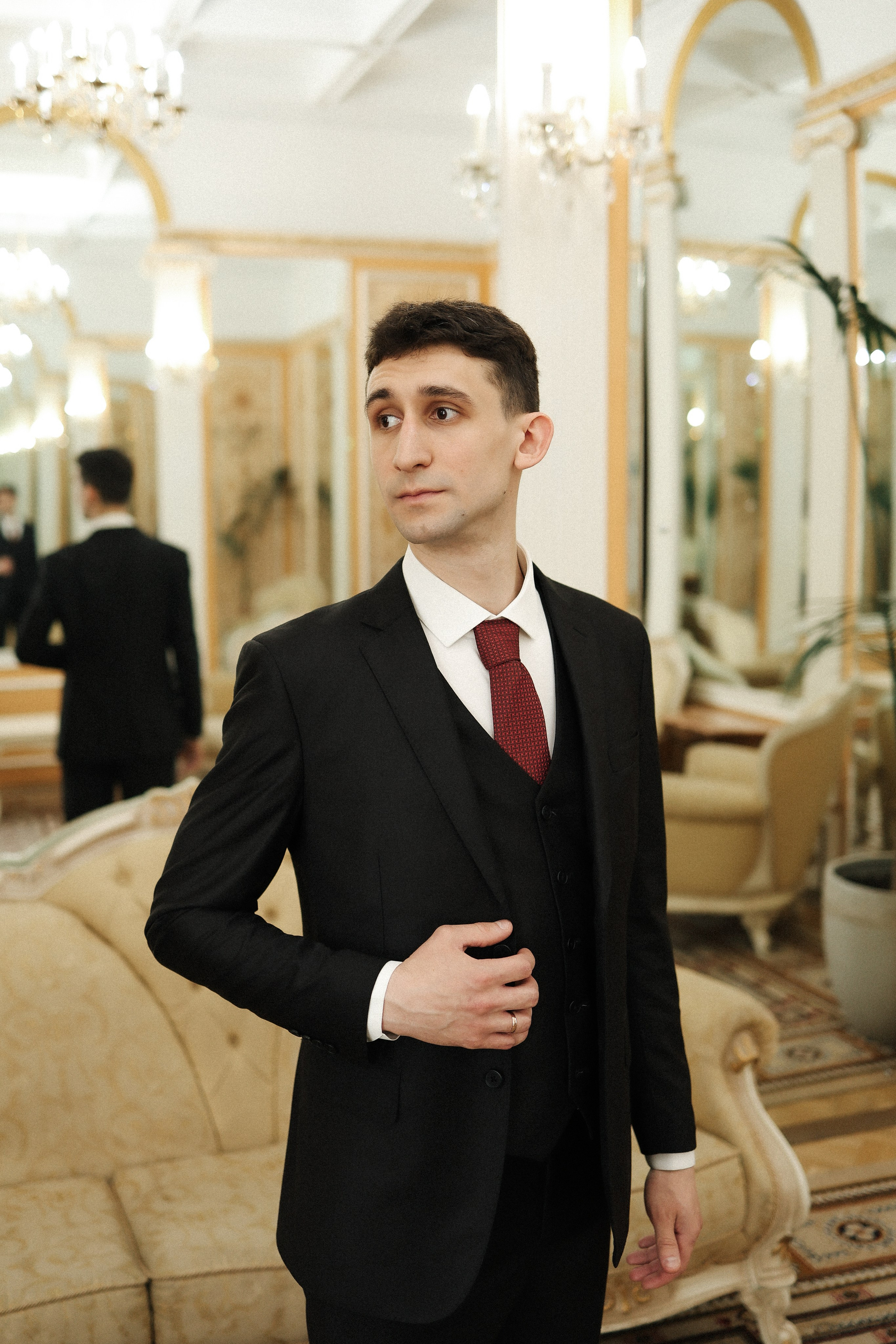 Свадебная фотосессия в отеле Radisson Blu Olympiyskiy