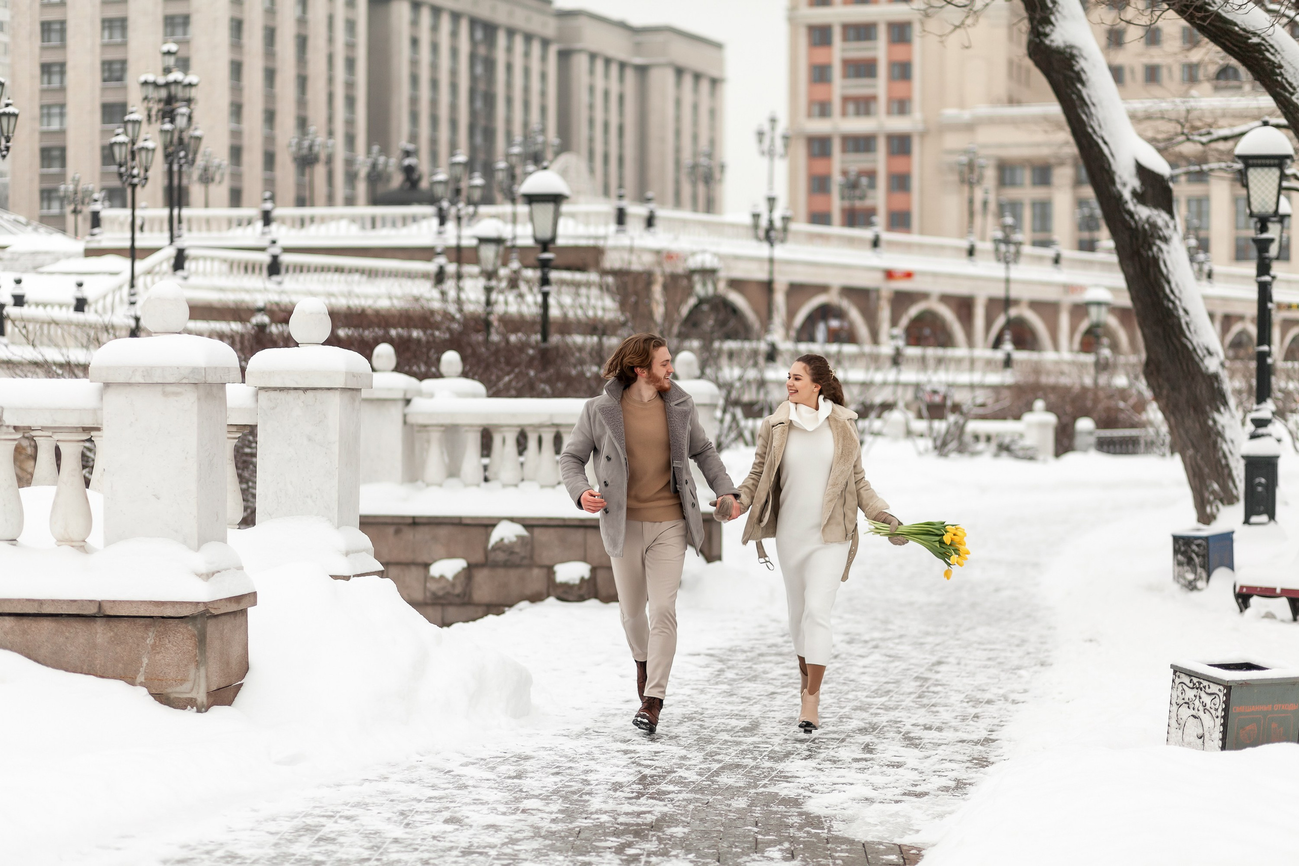 Креативная фотосессия в центре Москвы