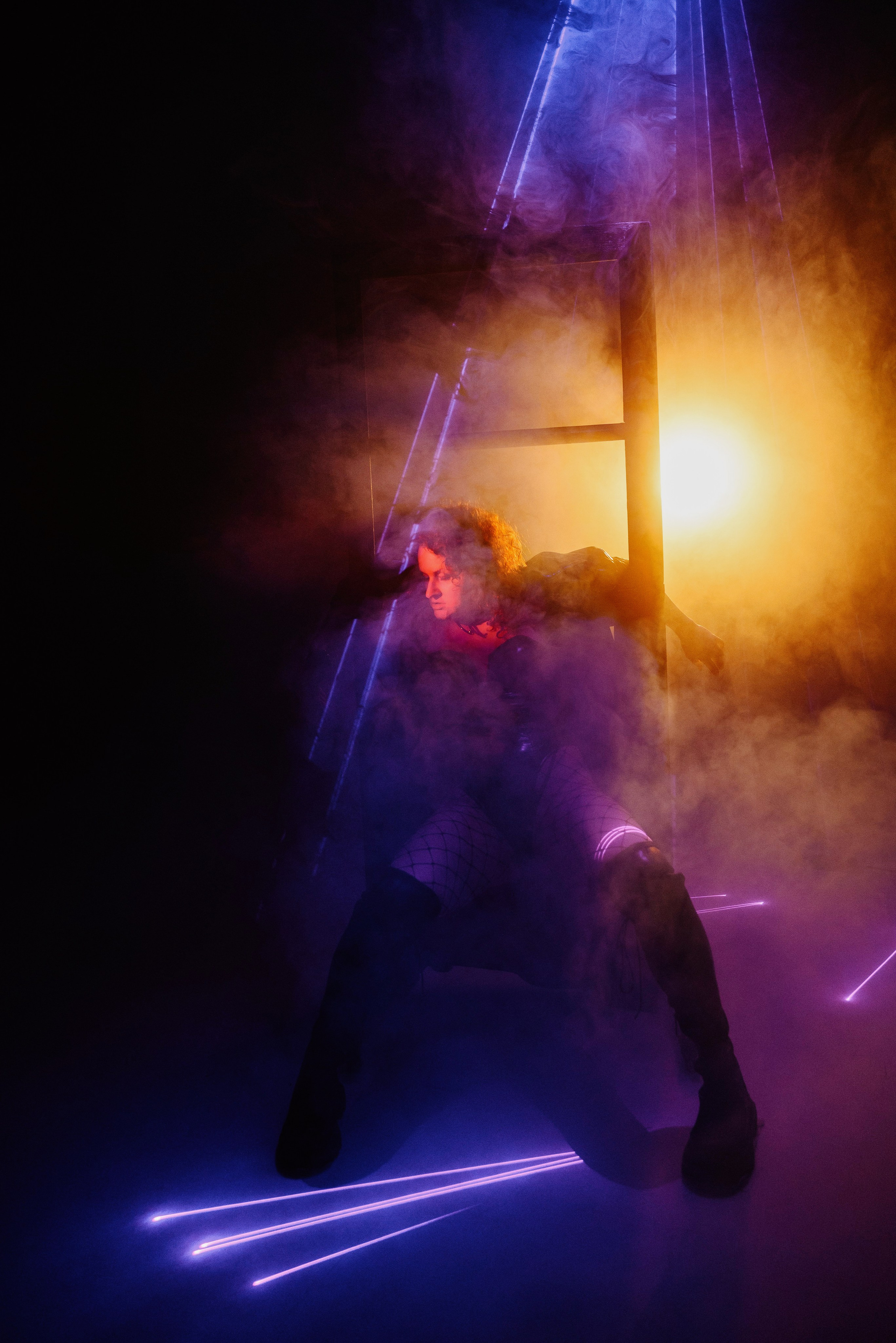 LASER GIRLS. Фотограф Алексей Маринин. Москва