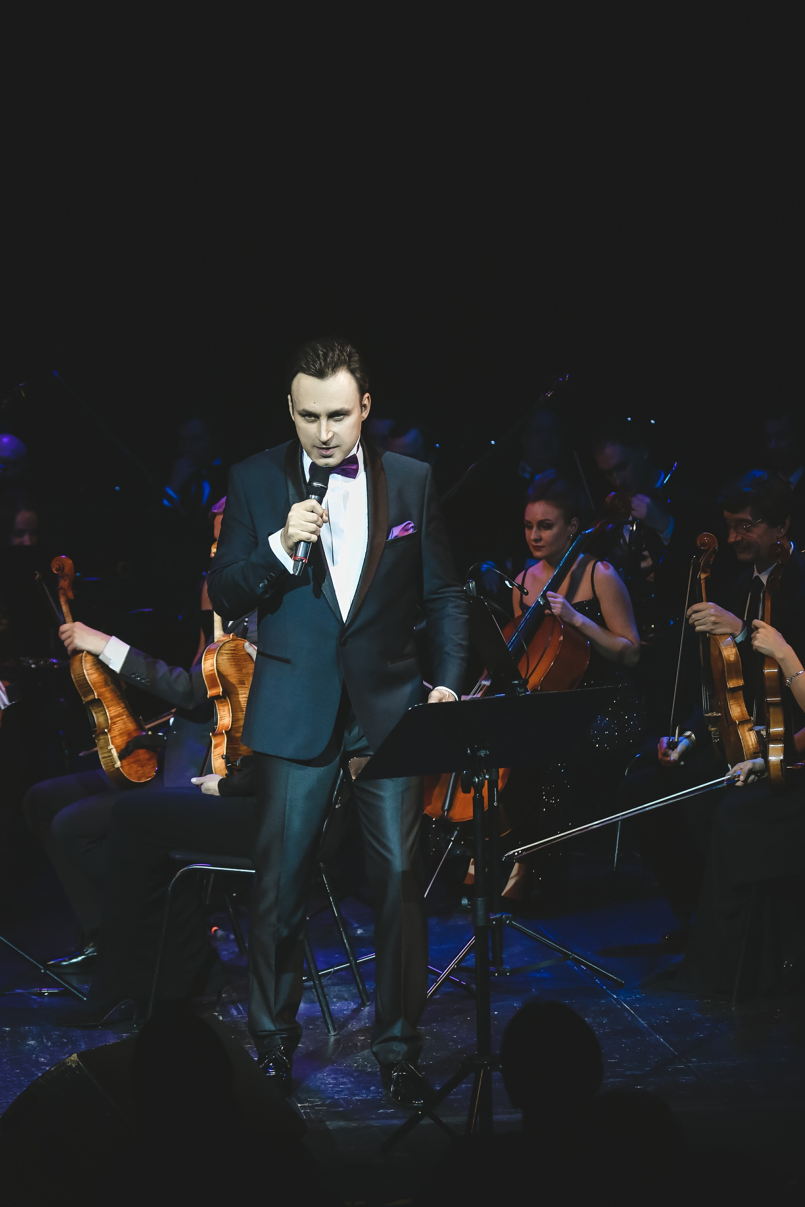 Концерт в Доме музыки в декабре 2021-го с Рязанским оркестром. Дарья Письменюк / Darya Leitstern — фотограф, музыкант, журналист, путешественник