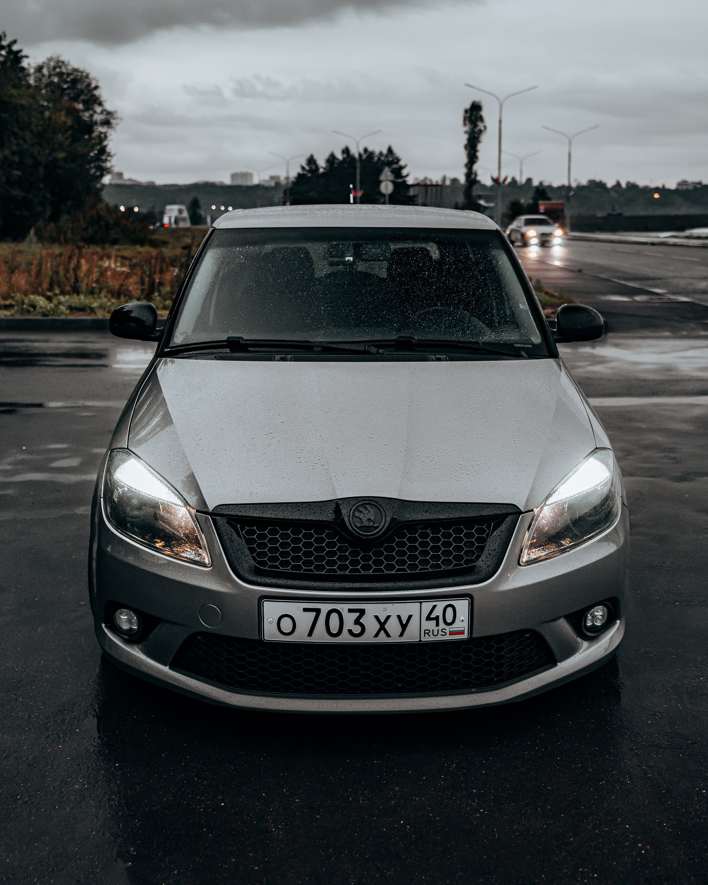 Skoda Fabia Stance. Vlad Trykov