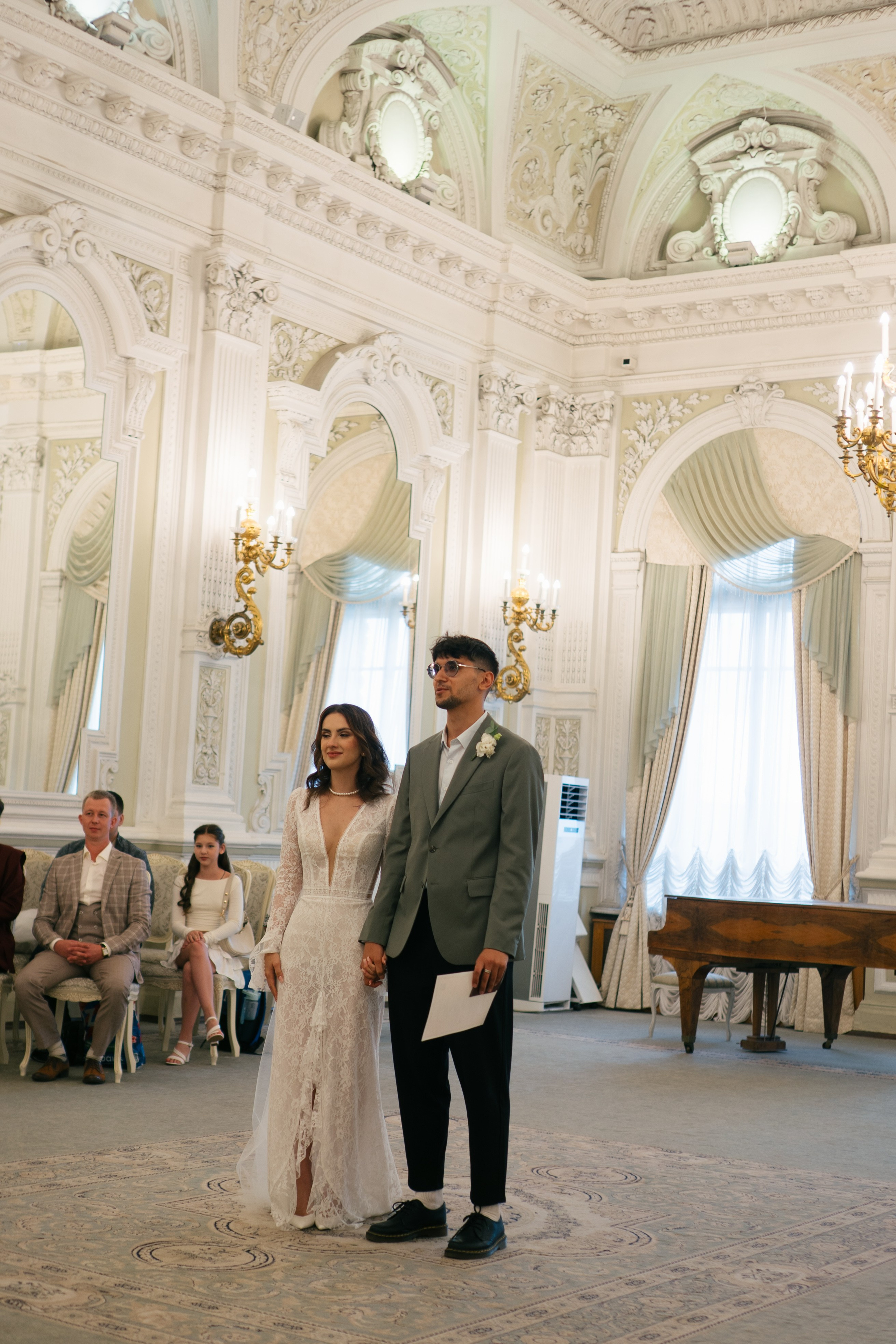 СВАДЕБНАЯ СЬЕМКА В ПЕРВОМ ДВОРЦЕ БРАКОСОЧЕТАНИЯ. Профессиональный фотограф, Санкт-Петербург — Виктория Богомолова
