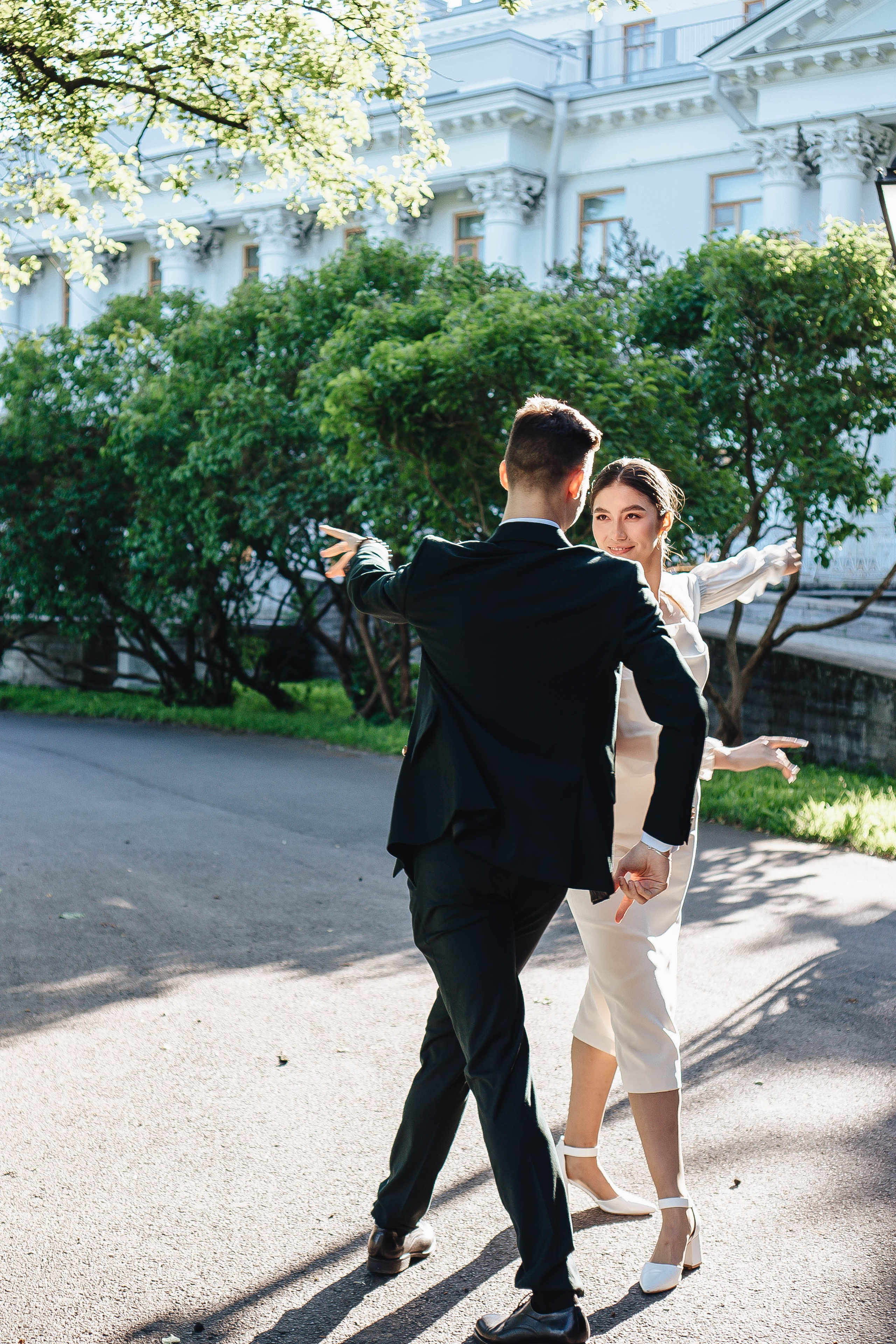 СВАДЕБНАЯ СЬЕМКА НА РАССВЕТЕ НА ЕЛАГИНОМ ОСТОРОВЕ. Профессиональный фотограф, Санкт-Петербург — Виктория Богомолова