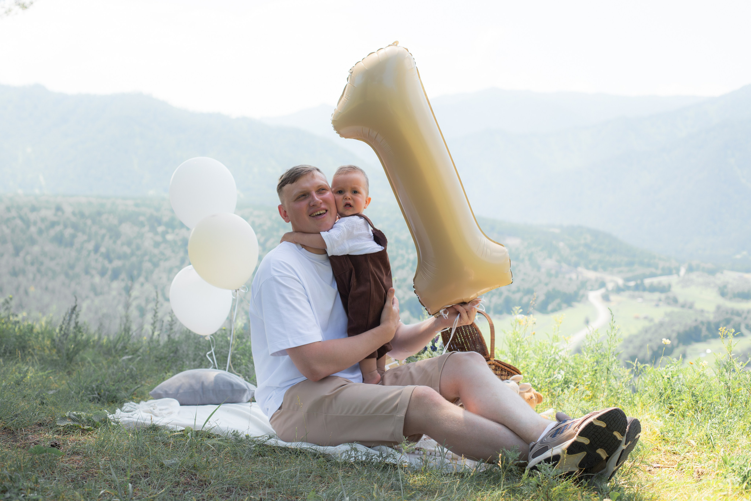 Марку 1 годик. Фотограф Нина Брандт в Горном Алтае