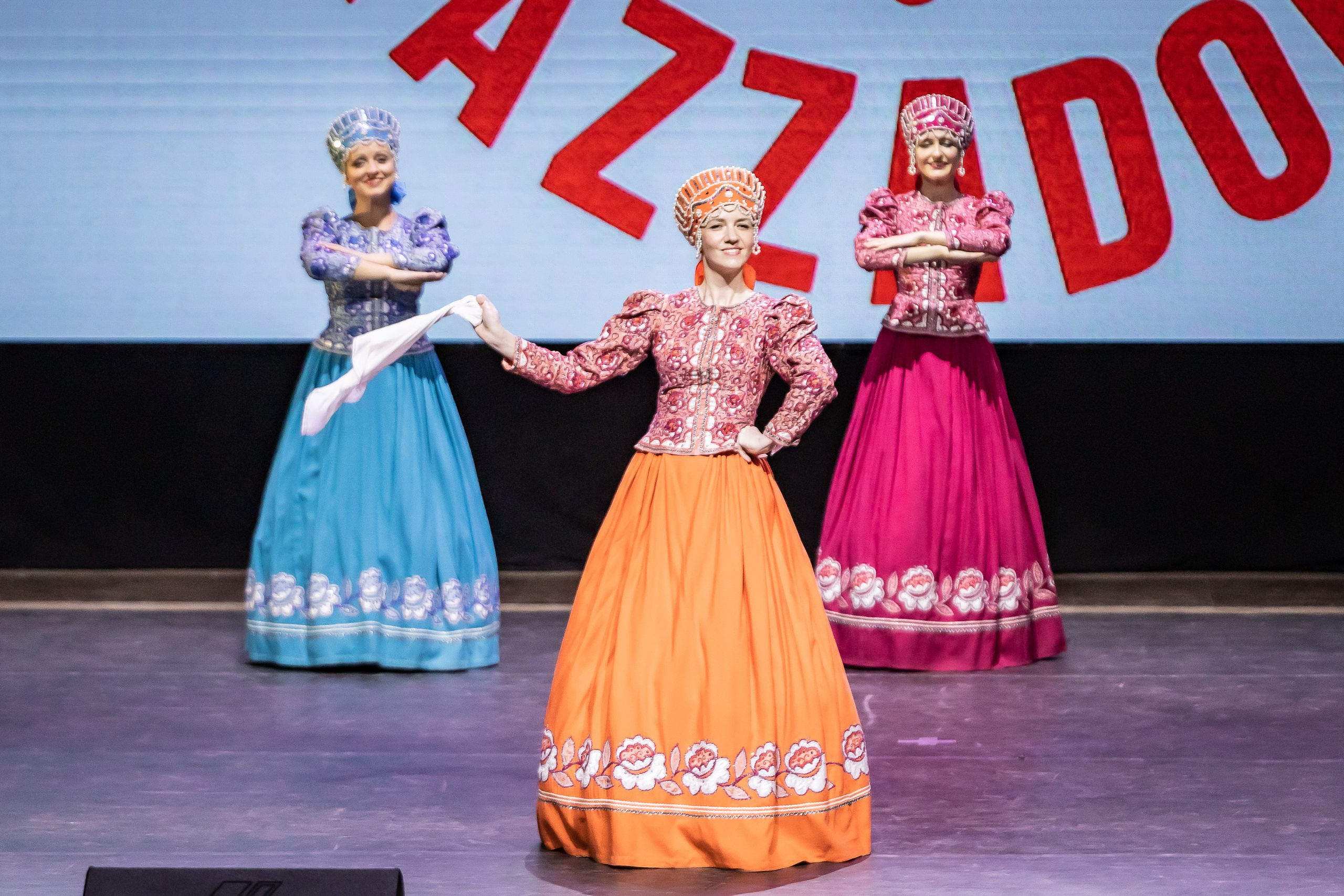 Концерт ансамбля народного такца «Раззадоры». Фотограф Владимир Охрименко