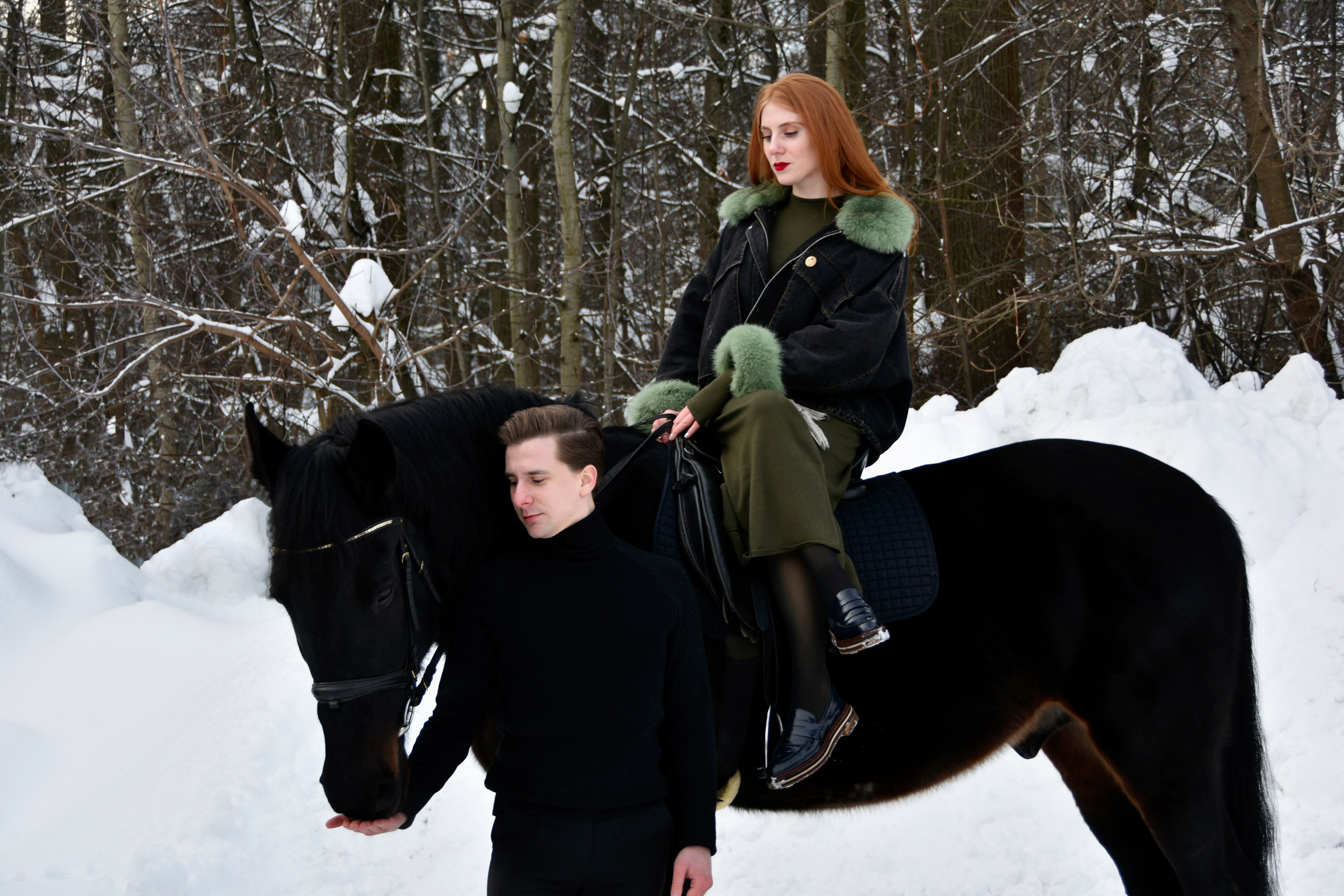 Данила и Ила. Фотосессия. Конный фотограф Москва