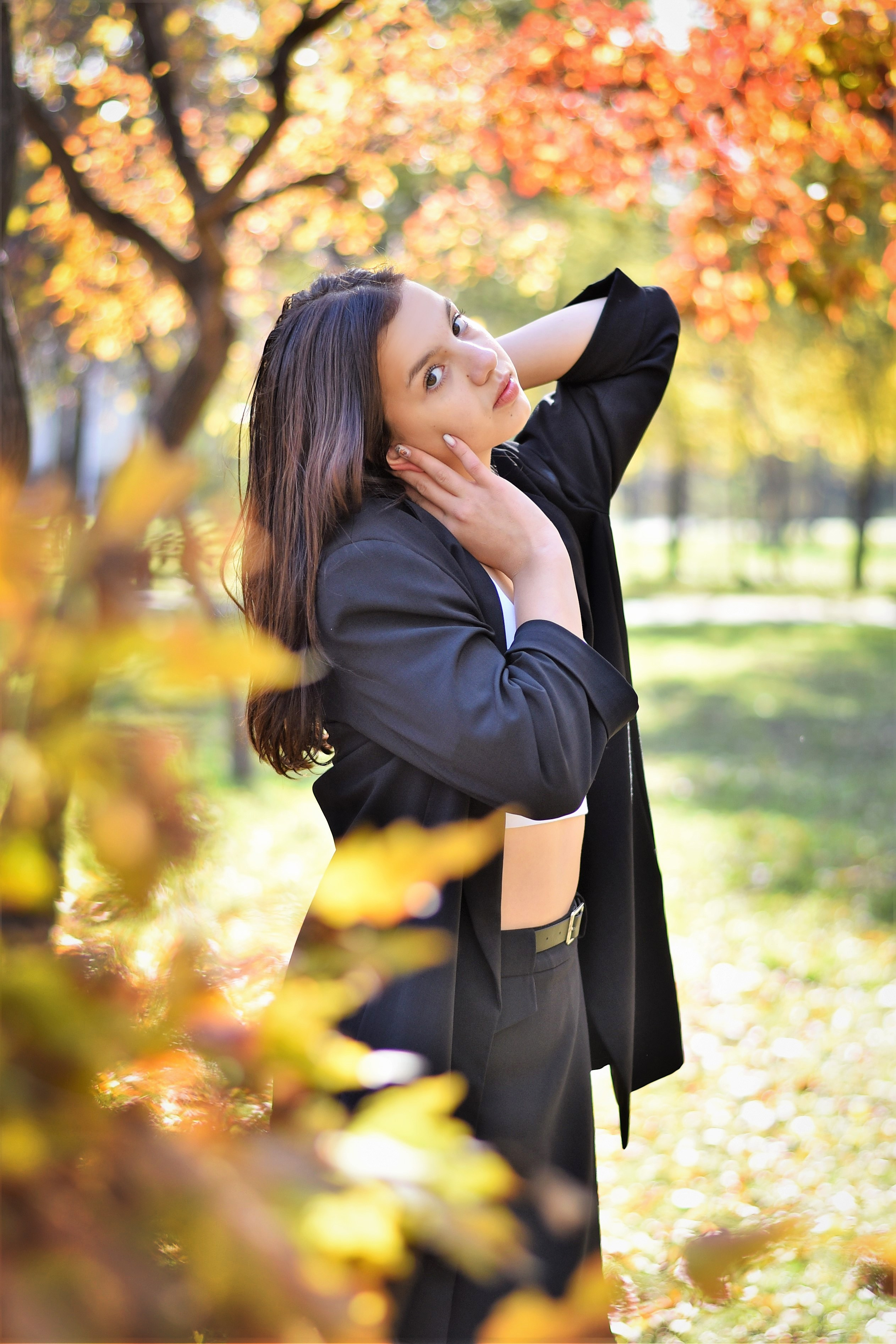 ФОТОСЕССИЯ В ПАРКЕ осень. Школьный фотограф ЛАРИСА МАТВЕЕНКО