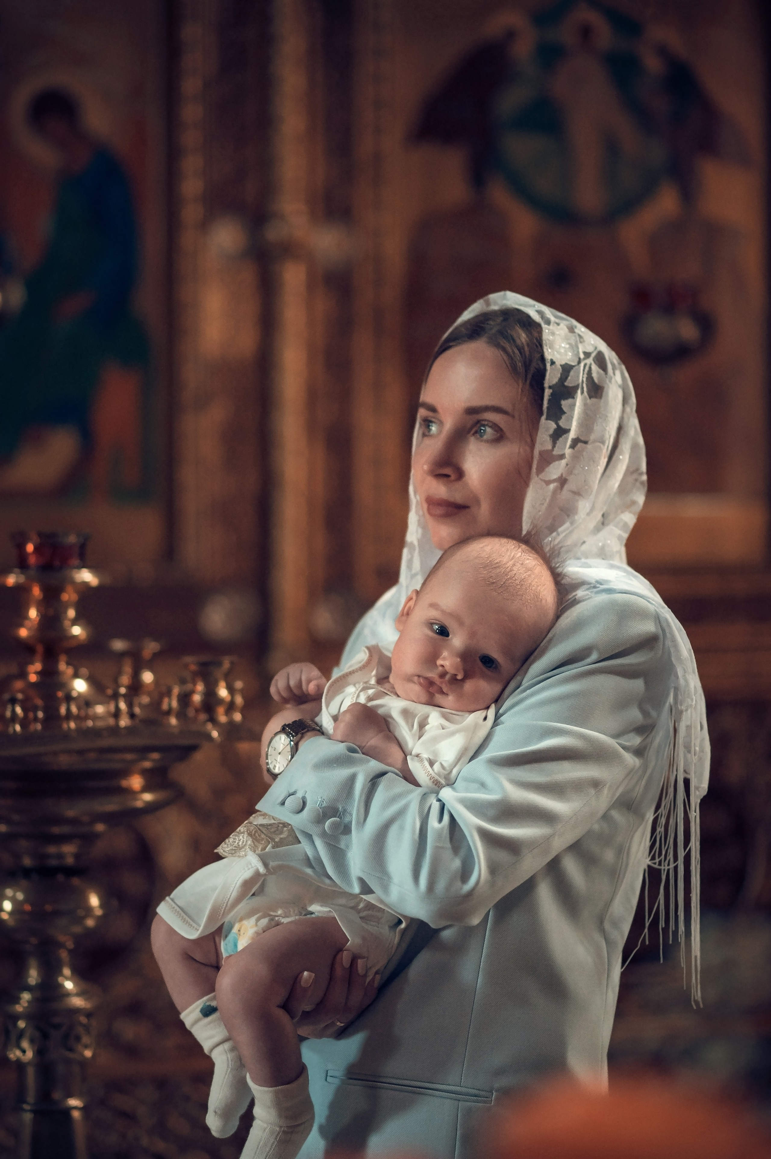 Таинство Крещения Спасо-Преображенский храм. Семейный фотограф Олеся Батурина Рязань