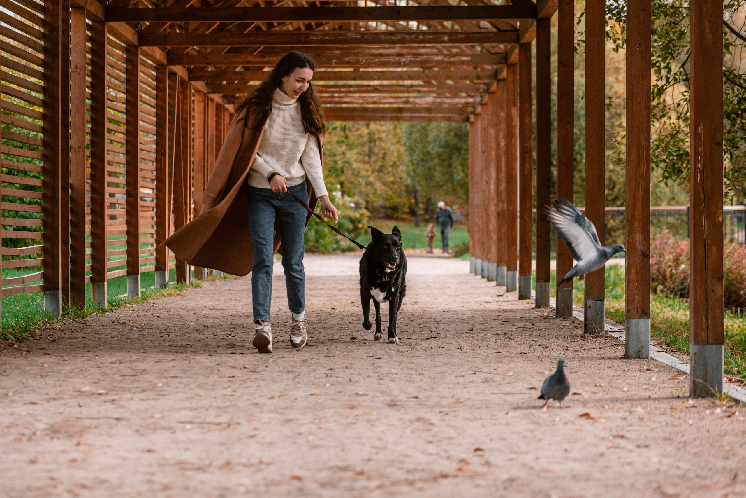Юля и Фортуна. Фотограф-анималист Татьяна Степанова
