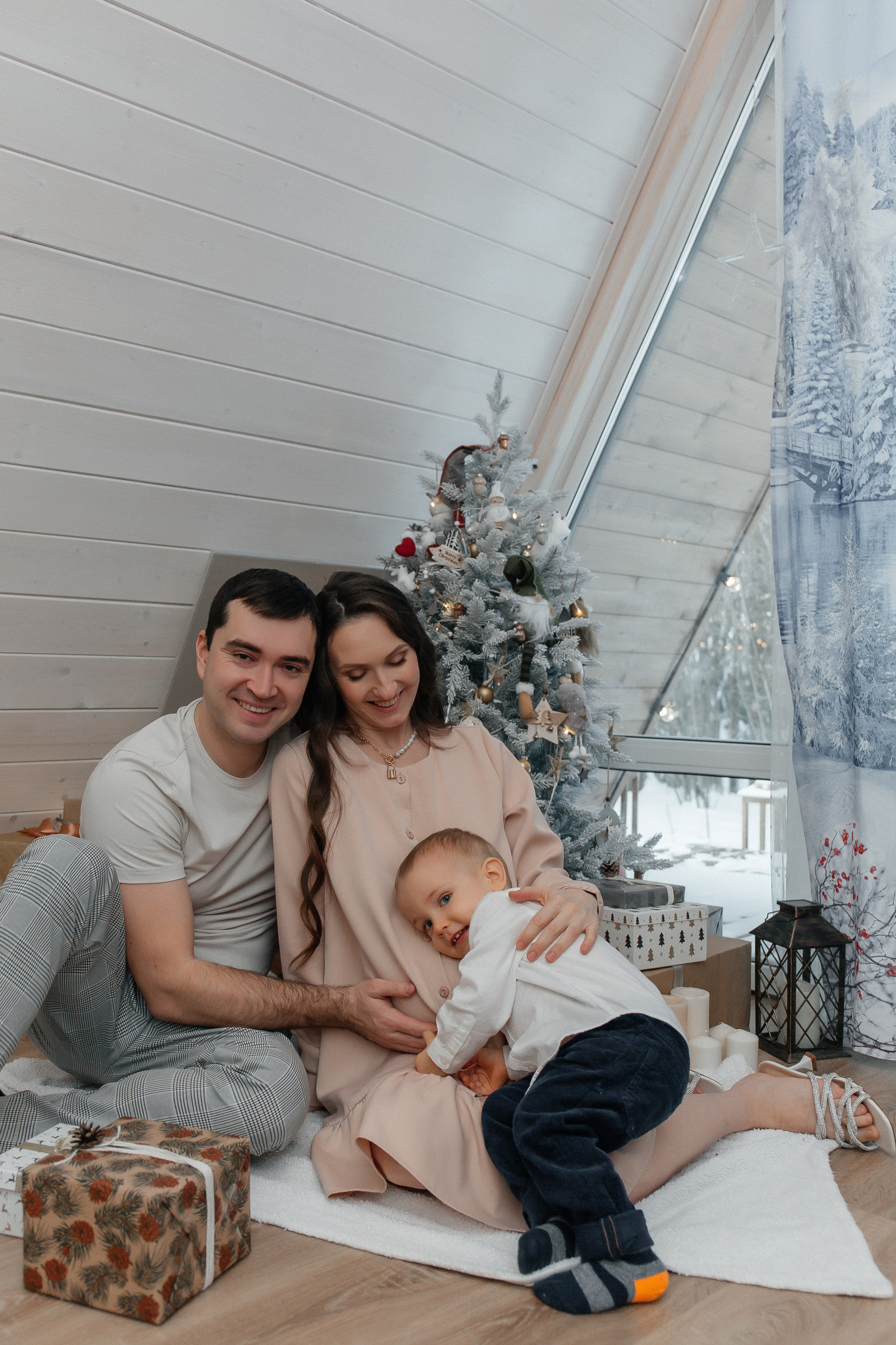 Семейная фотосессия на новый год