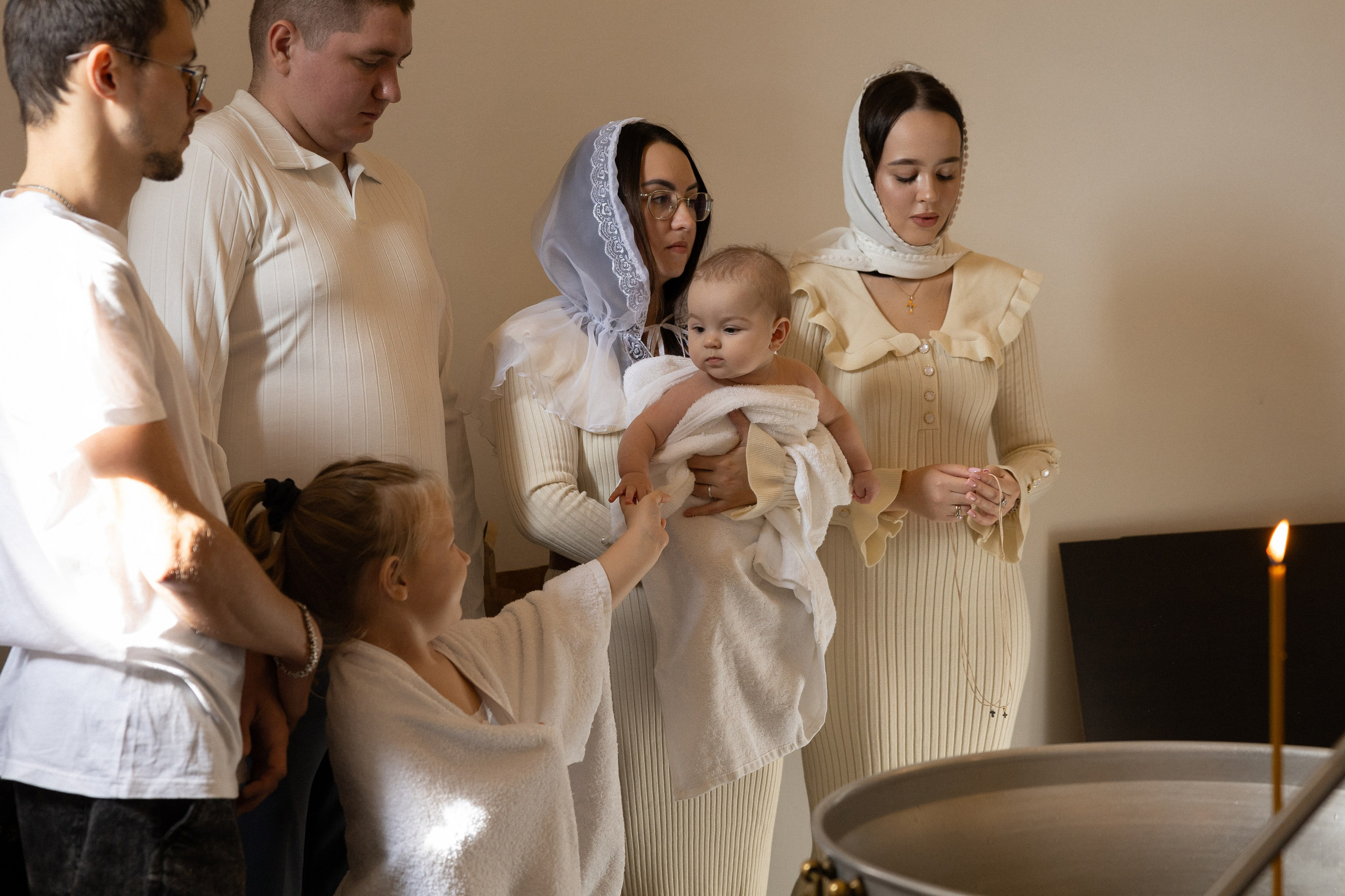 Крещение Марьяны. Семейный и свадебный фотограф в Челябинске Мария Леонтьева