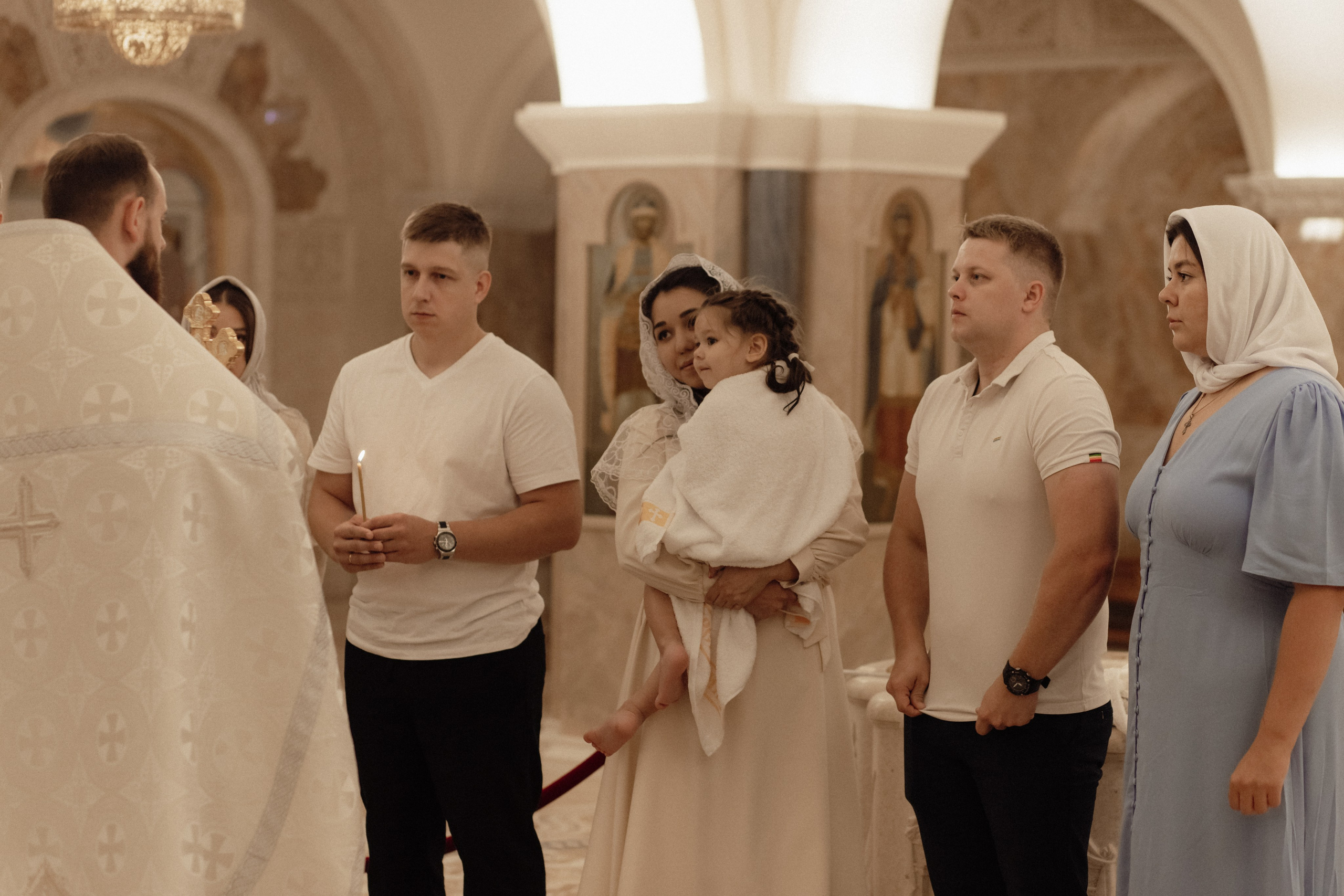 Крещение Киры. Семейный и свадебный фотограф в Челябинске Мария Леонтьева