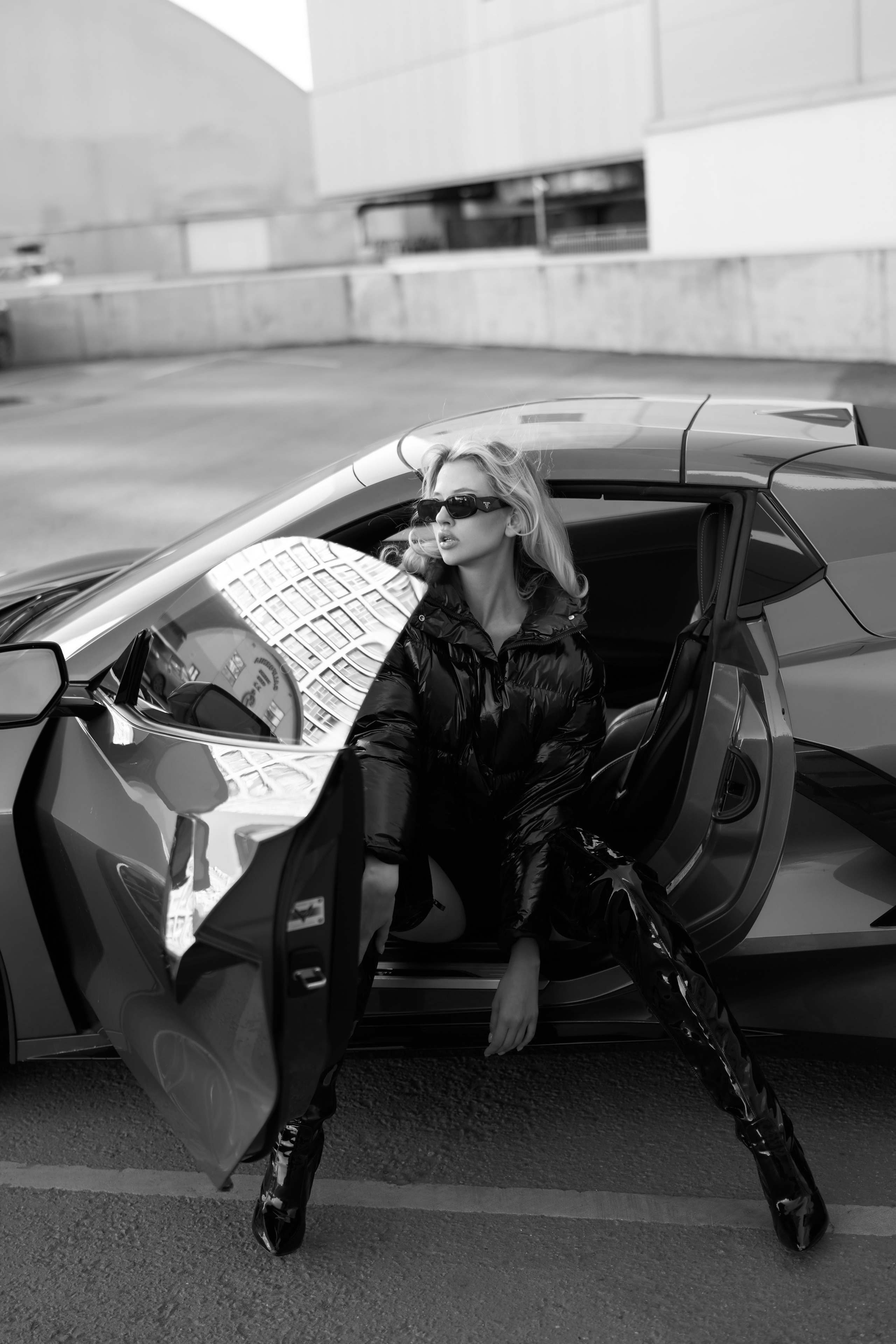 Sports car. Fashion & Boudoir photographer Diana Ageeva
