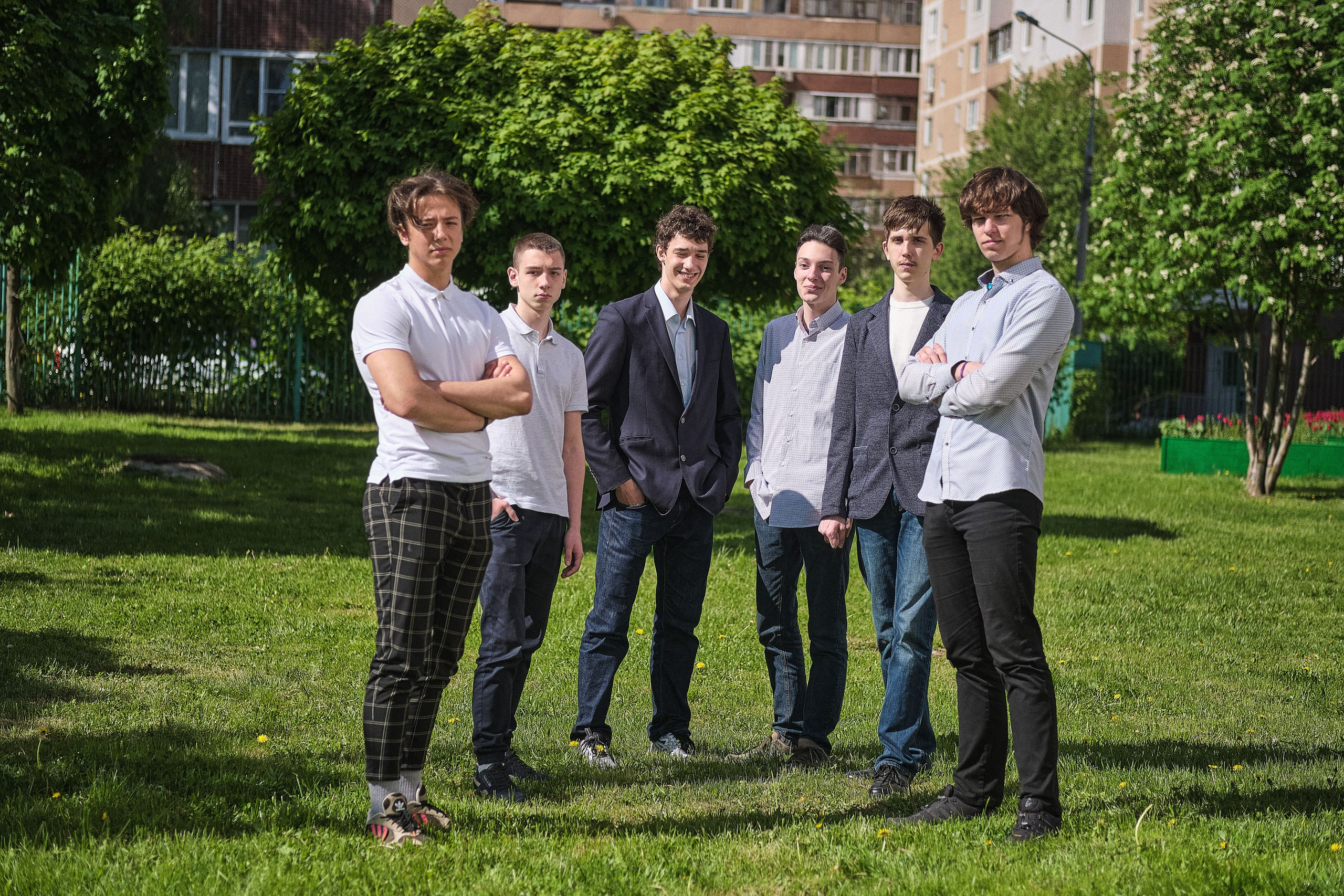 Школьная съёмка выпускников (Репортаж)