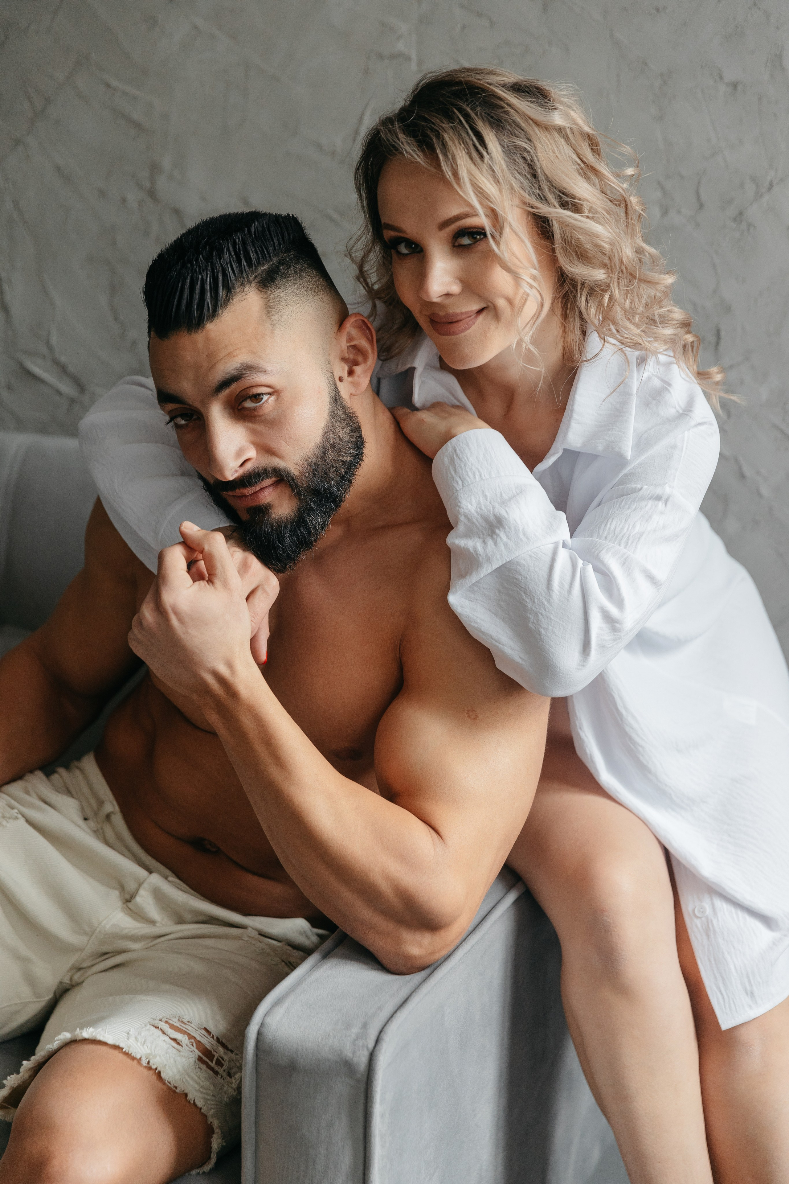 Оля и Уссама. Студия «Наше место». Дмитров. Фотограф в Твери Лагодная Яна