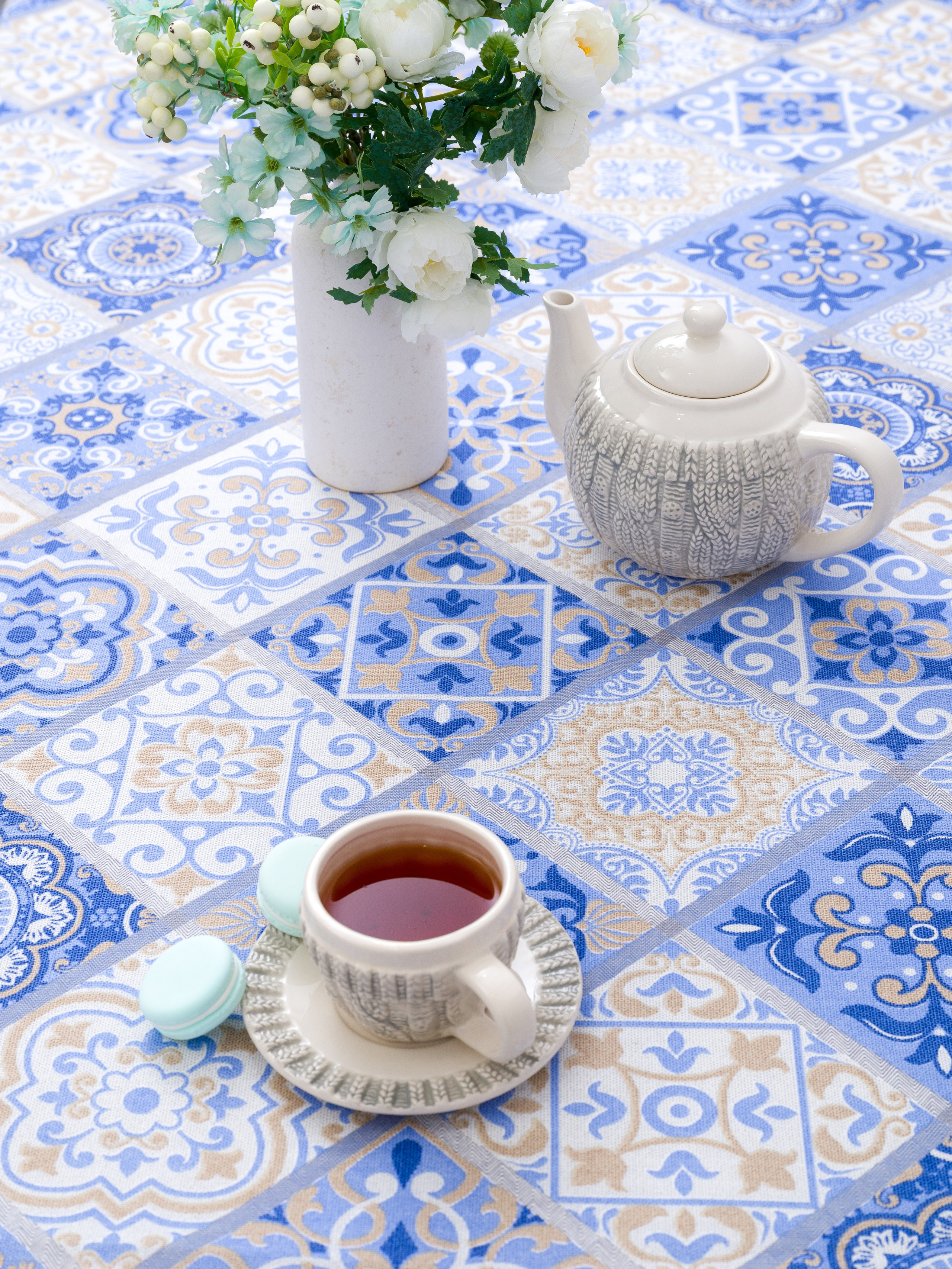 Maso home скатерти. Фотограф для маркетплейсов в г. Иваново Клещенок Юлия